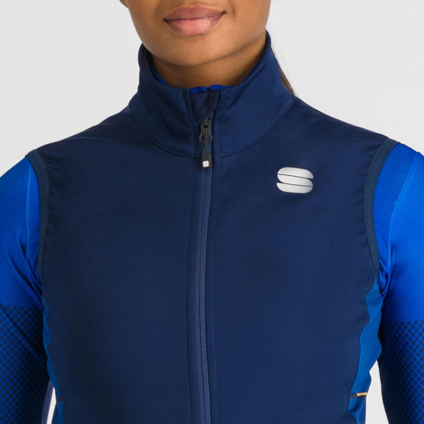 Squadra w vest - italy blu blue ceramic - sportful