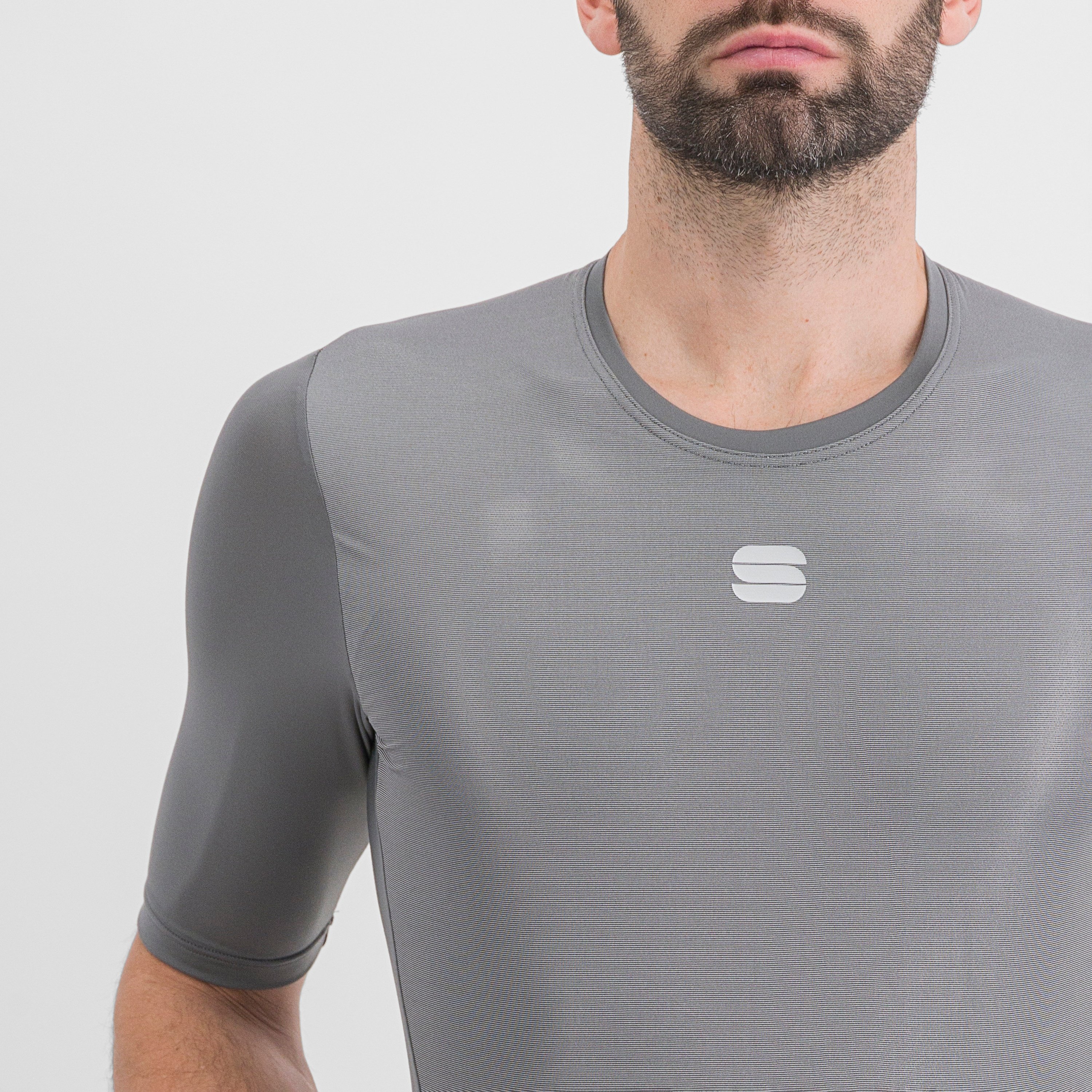 Fiandre thermal layer tee - ash grey - sportful