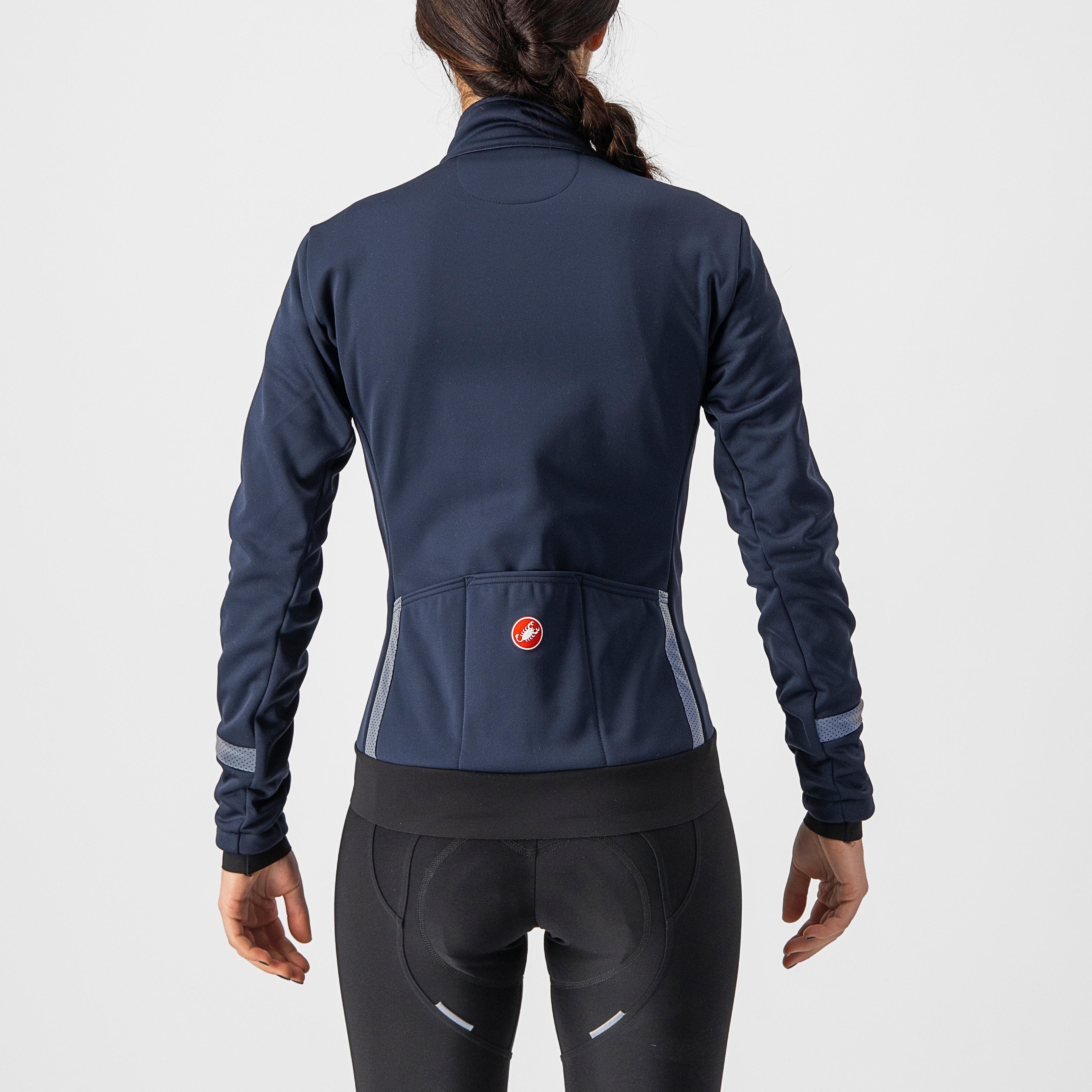 Dinamica 2 jacket - savile blue/silver reflex - castelli