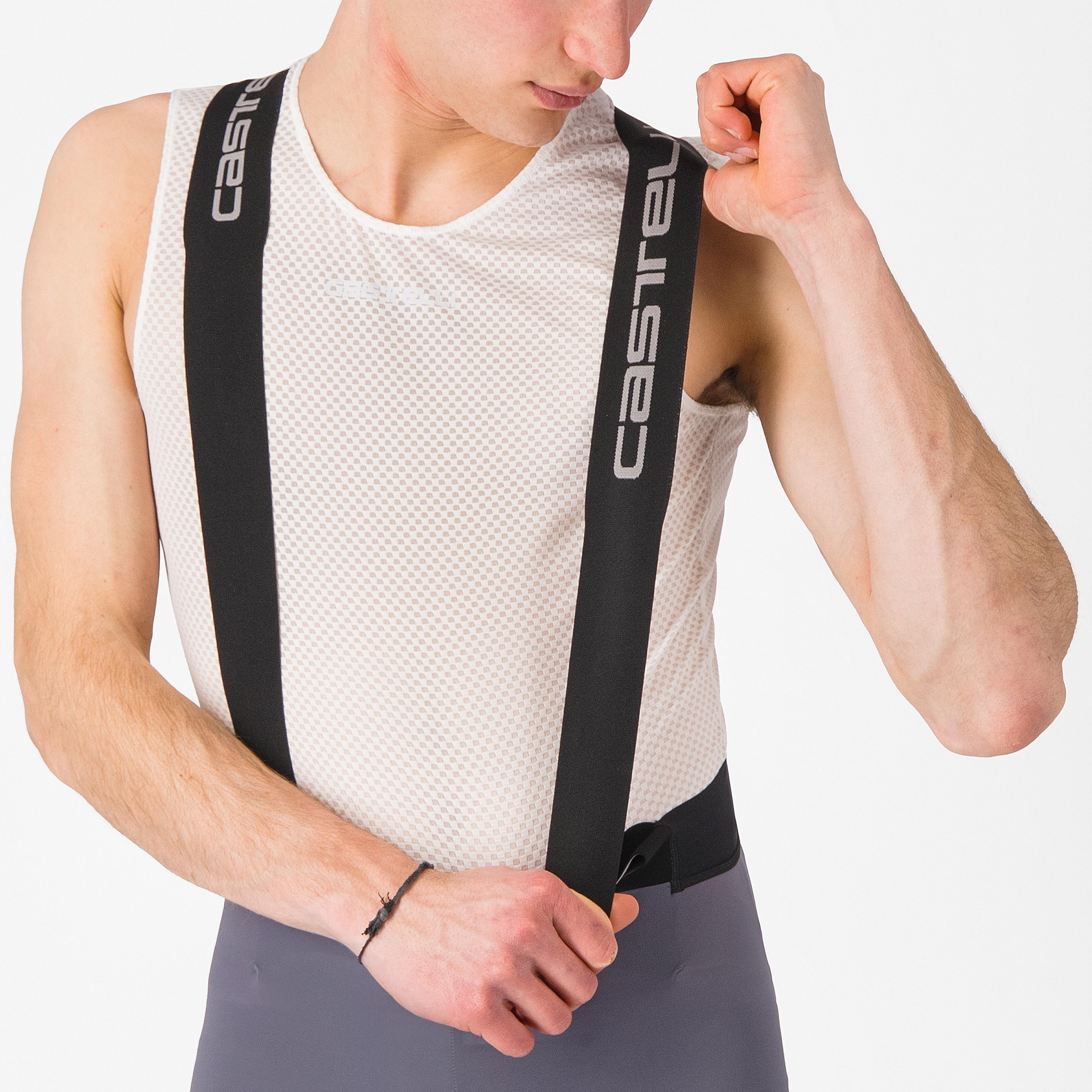 Premio evo bibshort - smoky gray - castelli