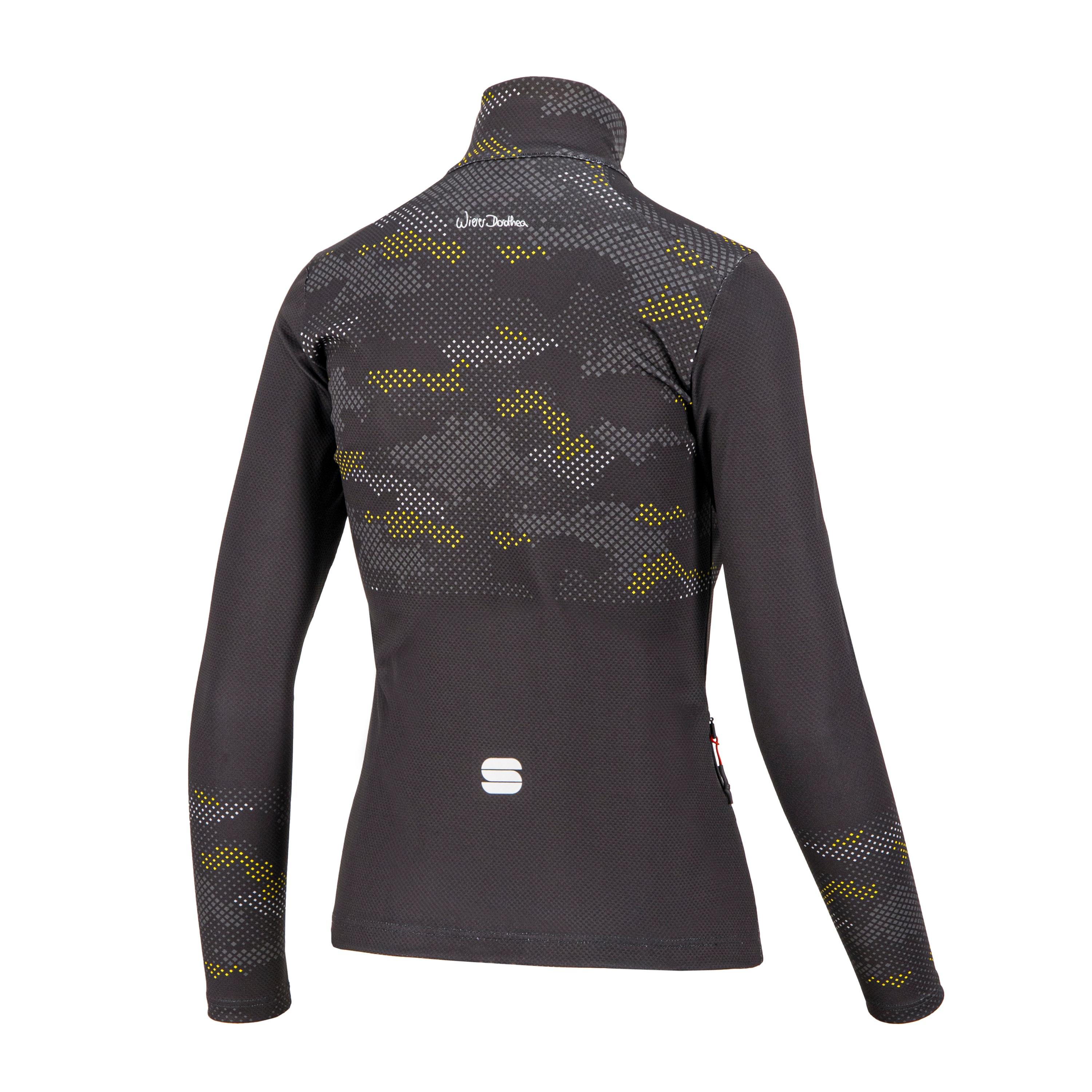 Doro rythmo jersey - dark gray/yellow - sportful