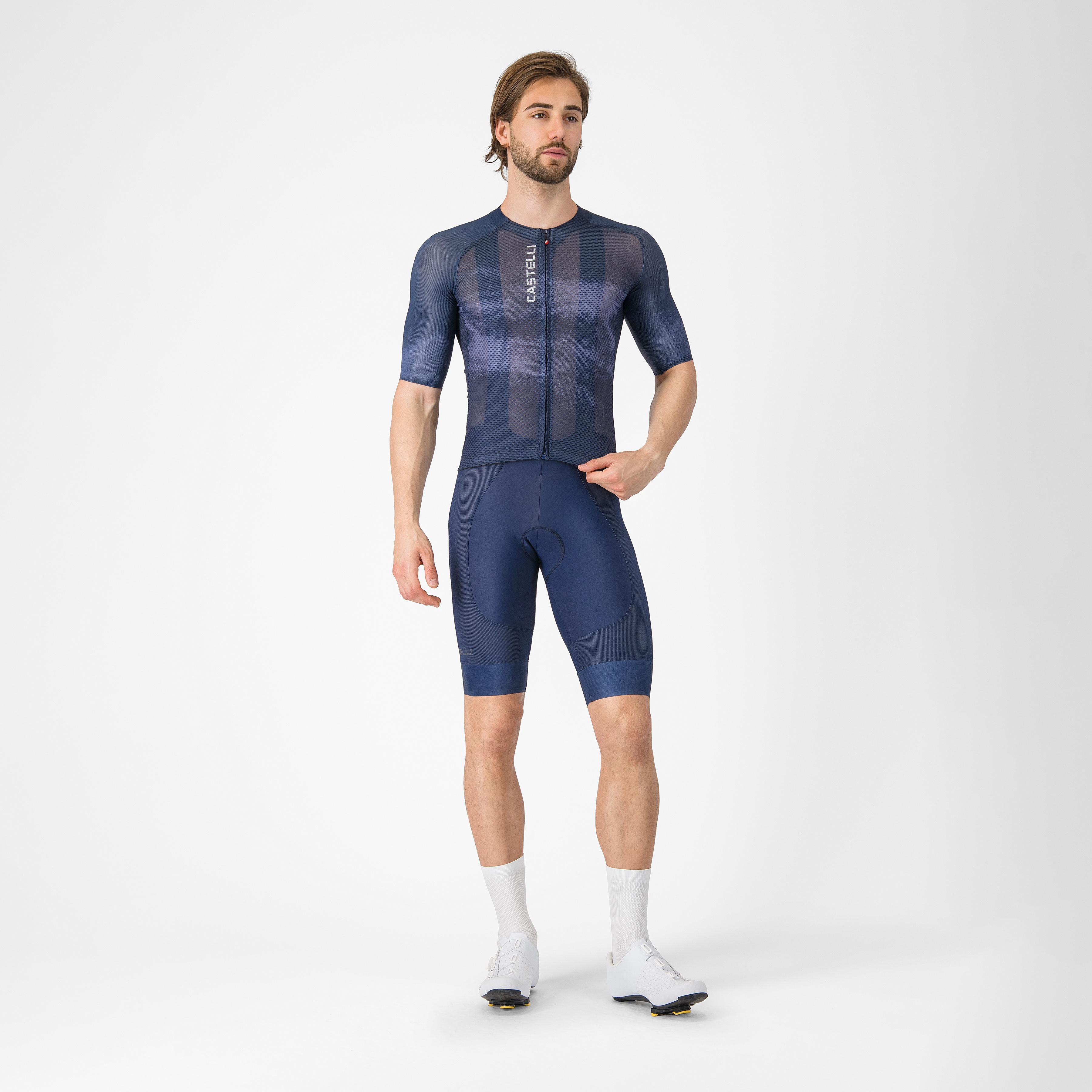 Climber's a/c jersey - belgian blue/winter sky - castelli