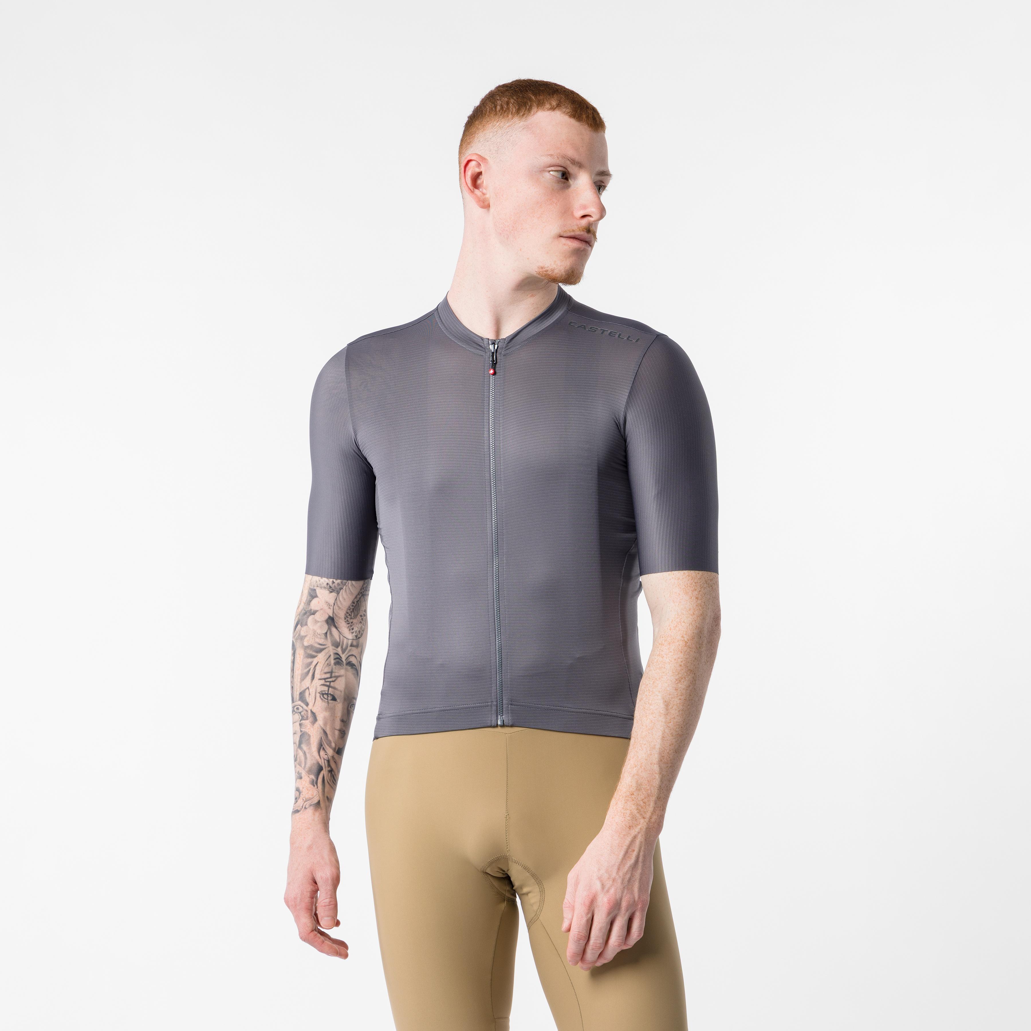 Espresso 2 jersey - smoky gray - castelli