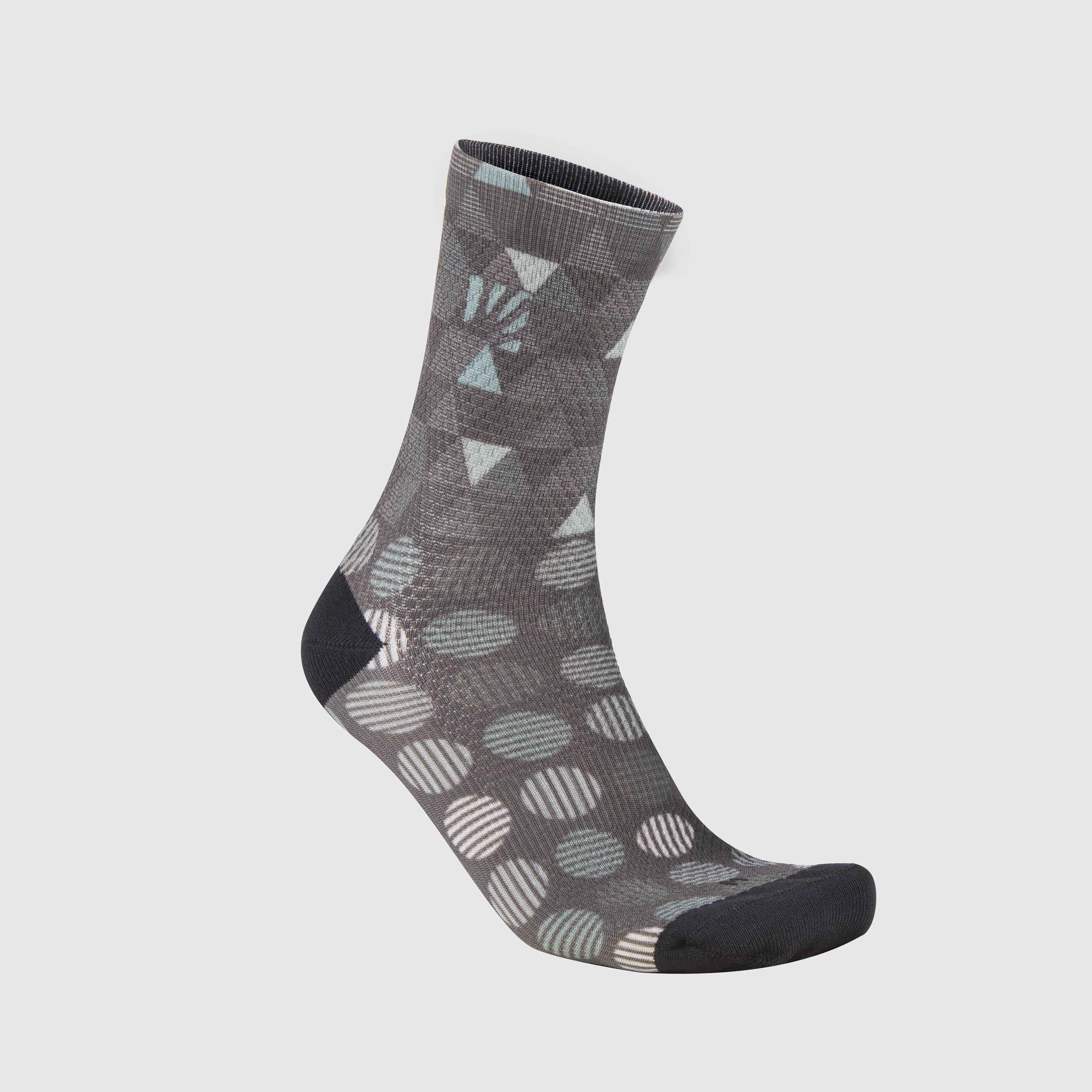 Spasso print socks - woodl.gray/mineral b./urban/ab - karpos