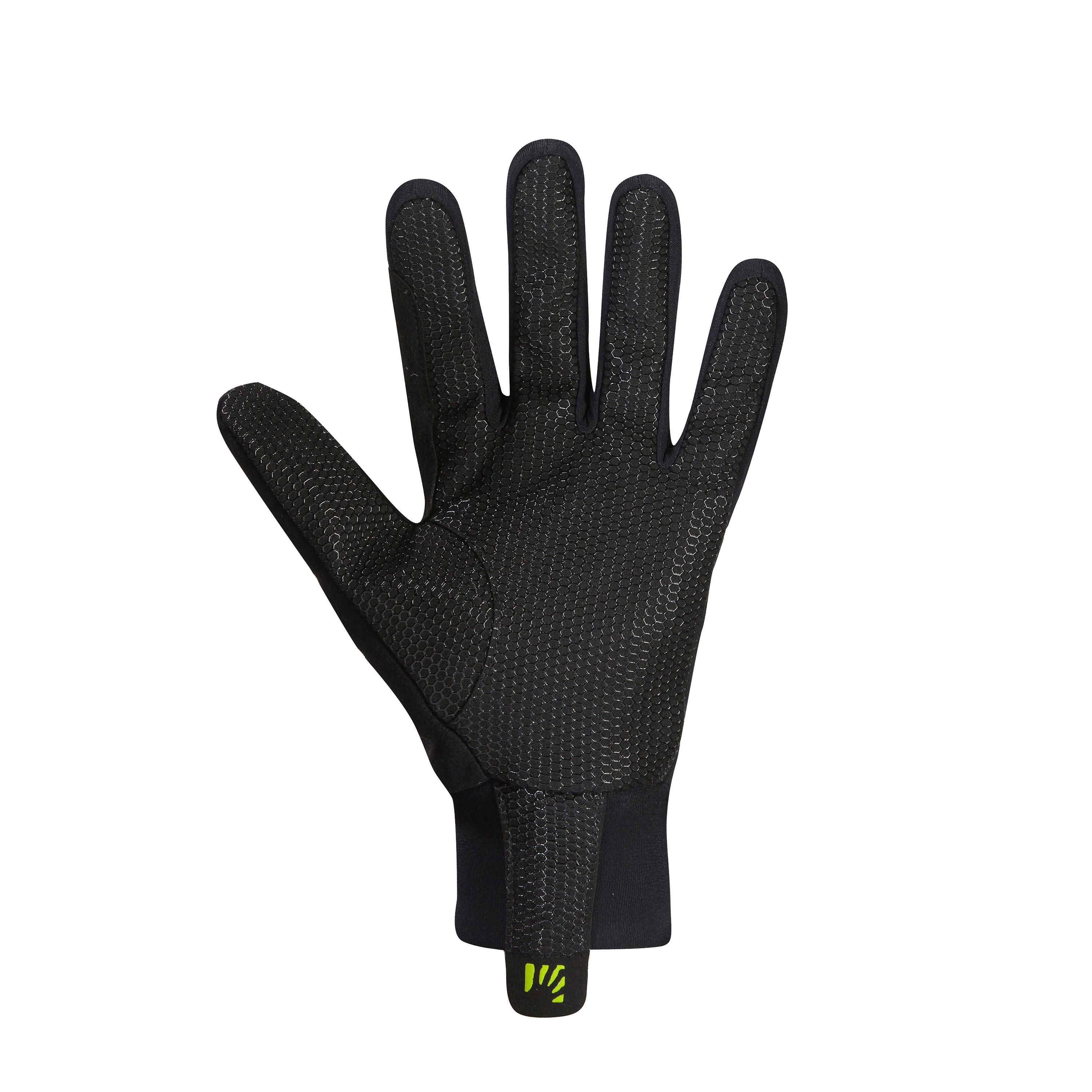 Race glove - black/blue atoll - karpos