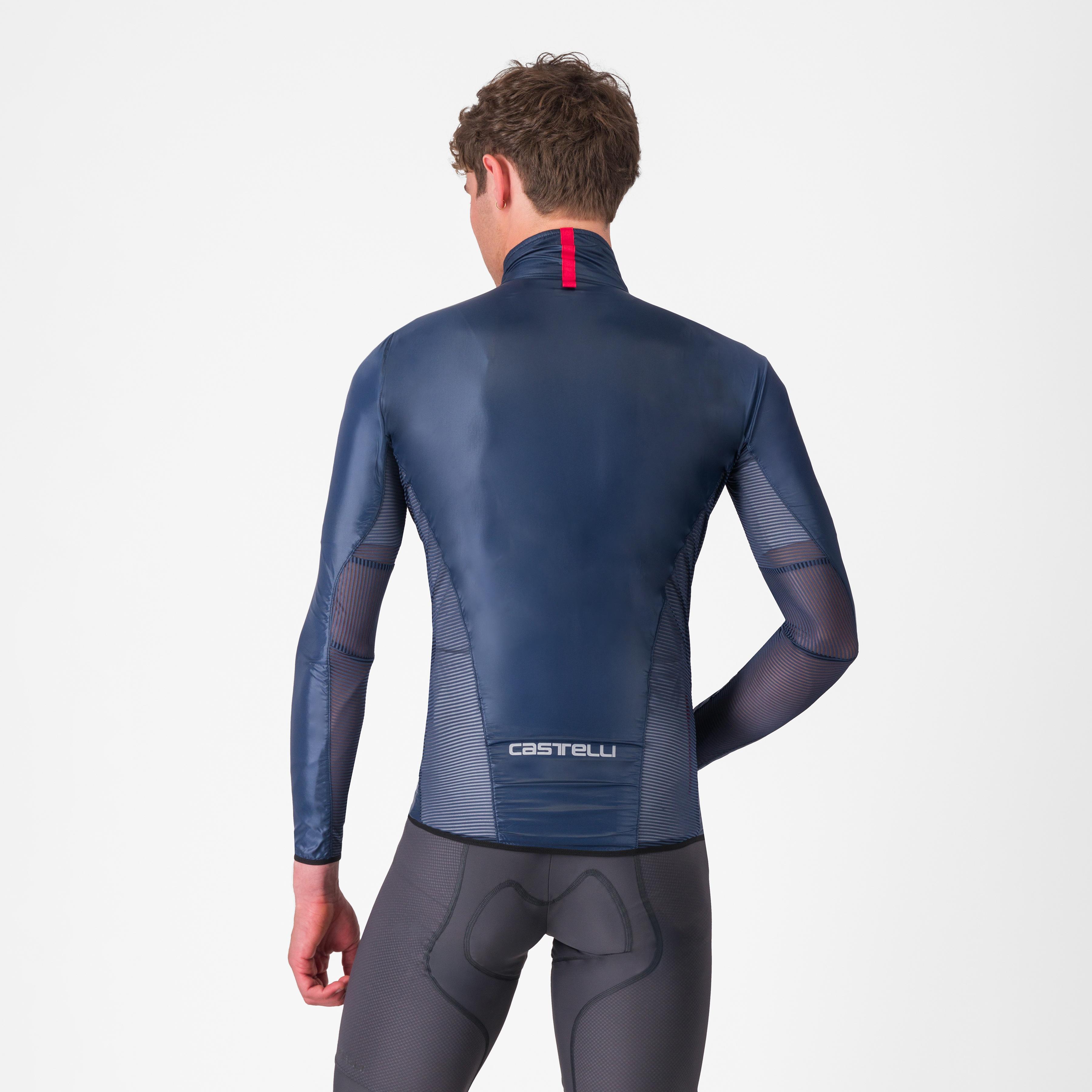 Aria shell jacket - belgian blue - castelli