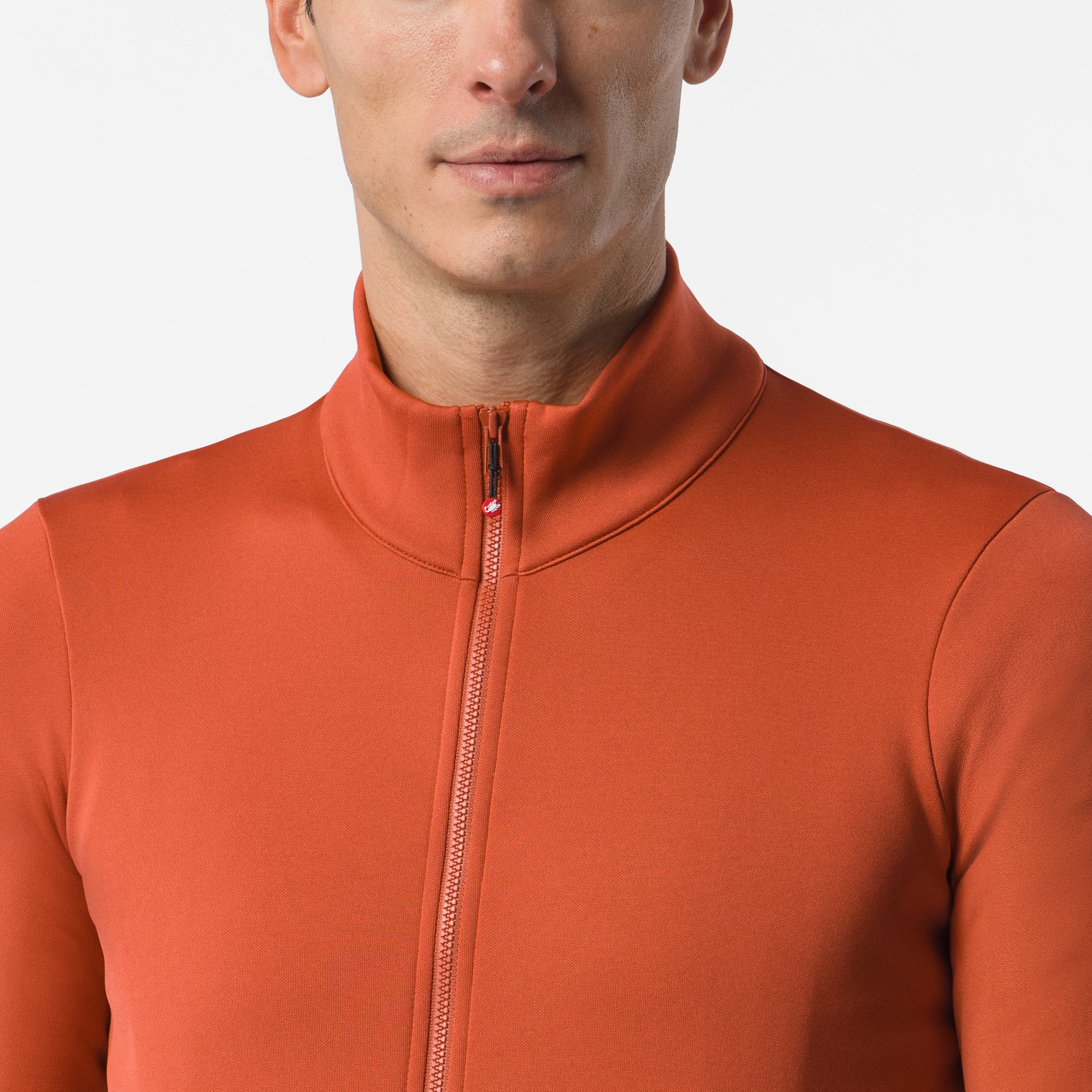 Competizione thermal ls jersey - paprika - castelli