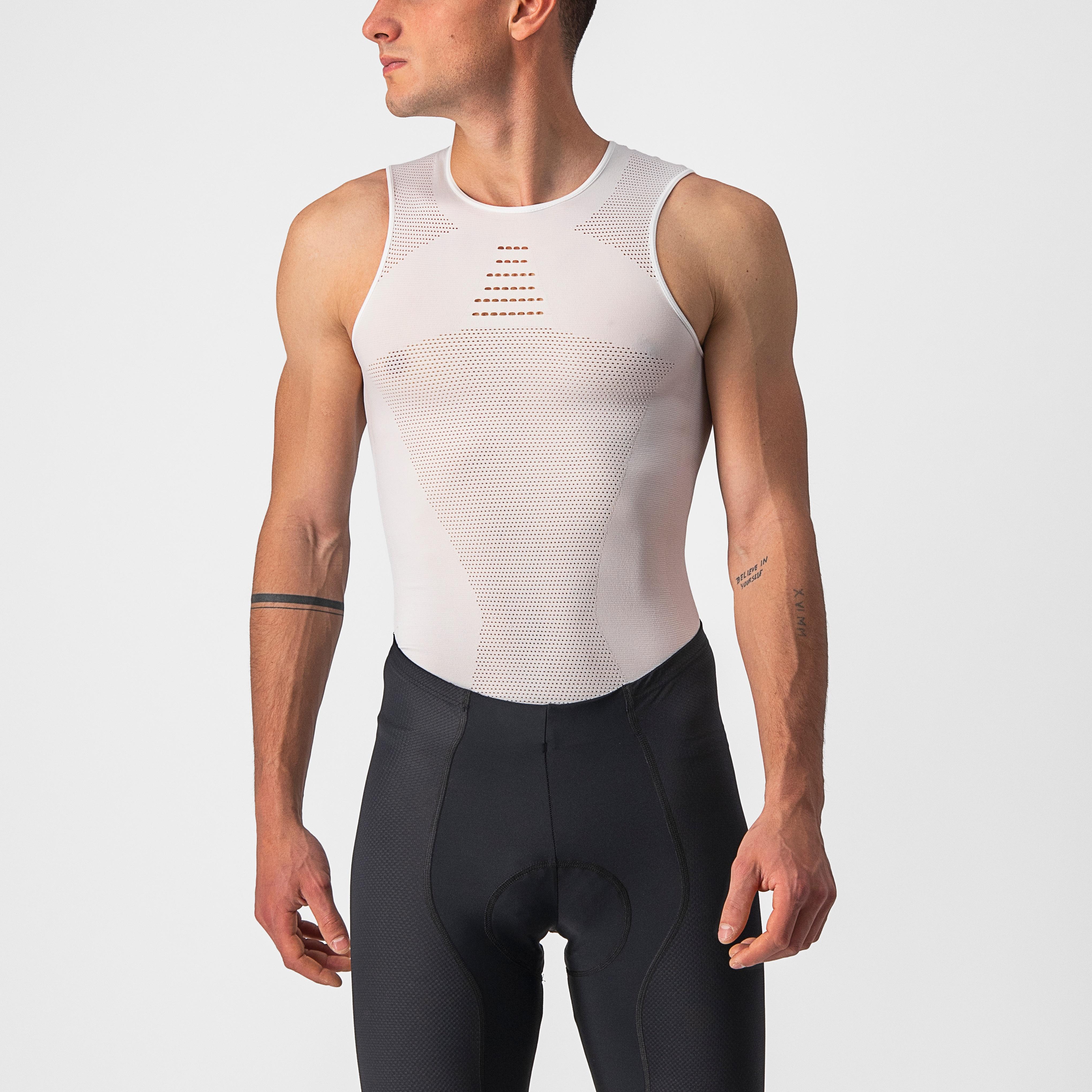 Core seamless base layer - white - castelli