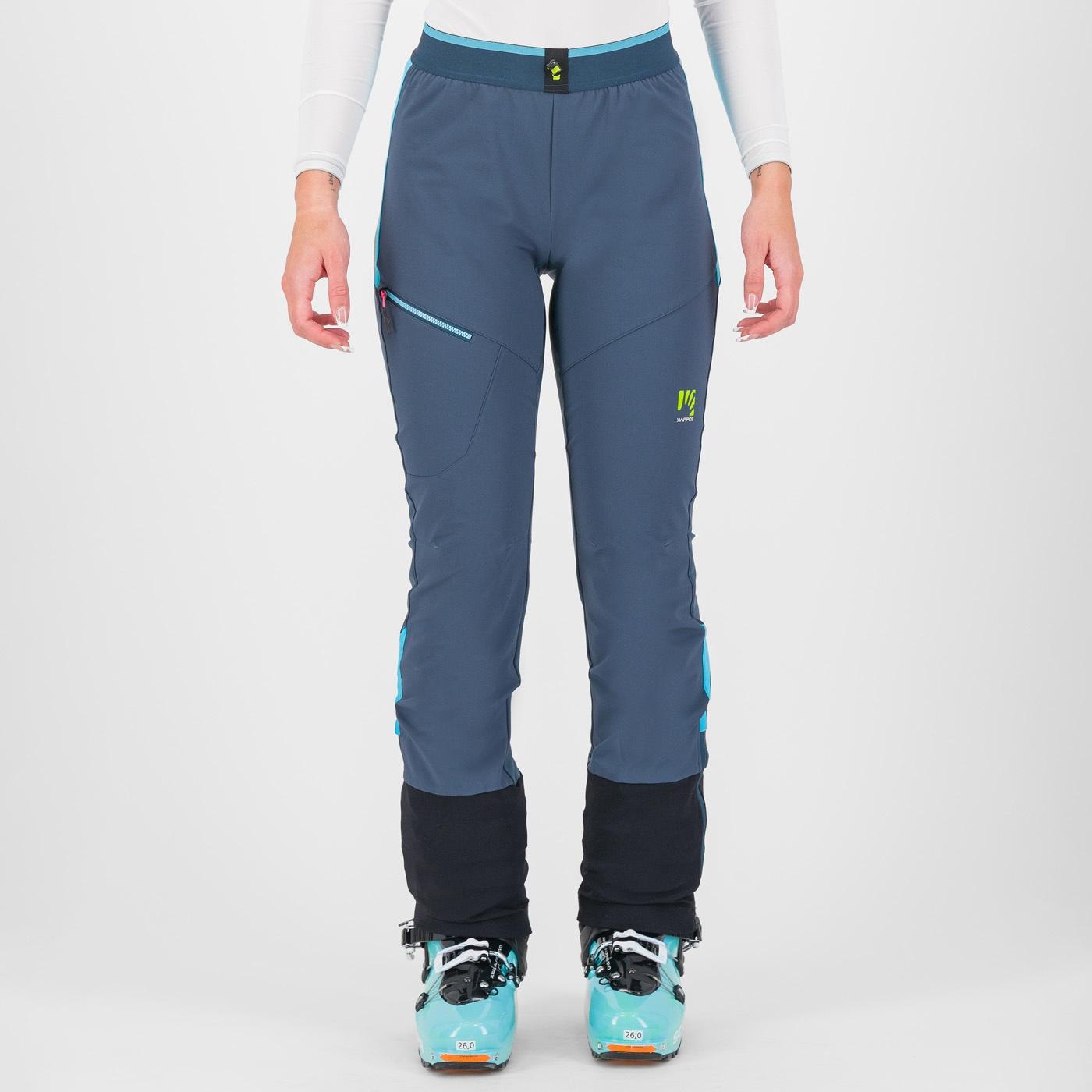 Grand mont w skimo pant - midnight/blue atoll - karpos