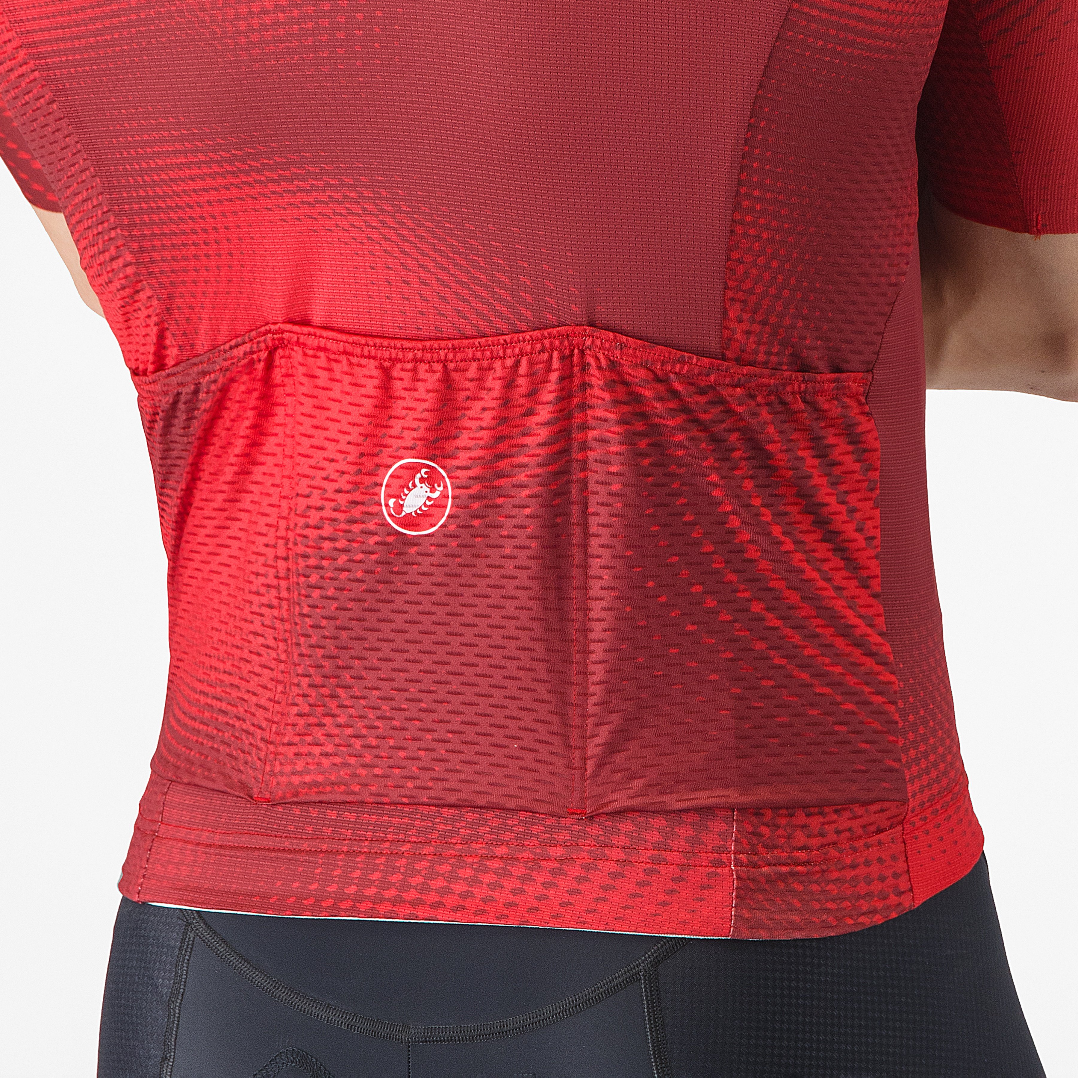 Vortice jersey - red/rich red - castelli