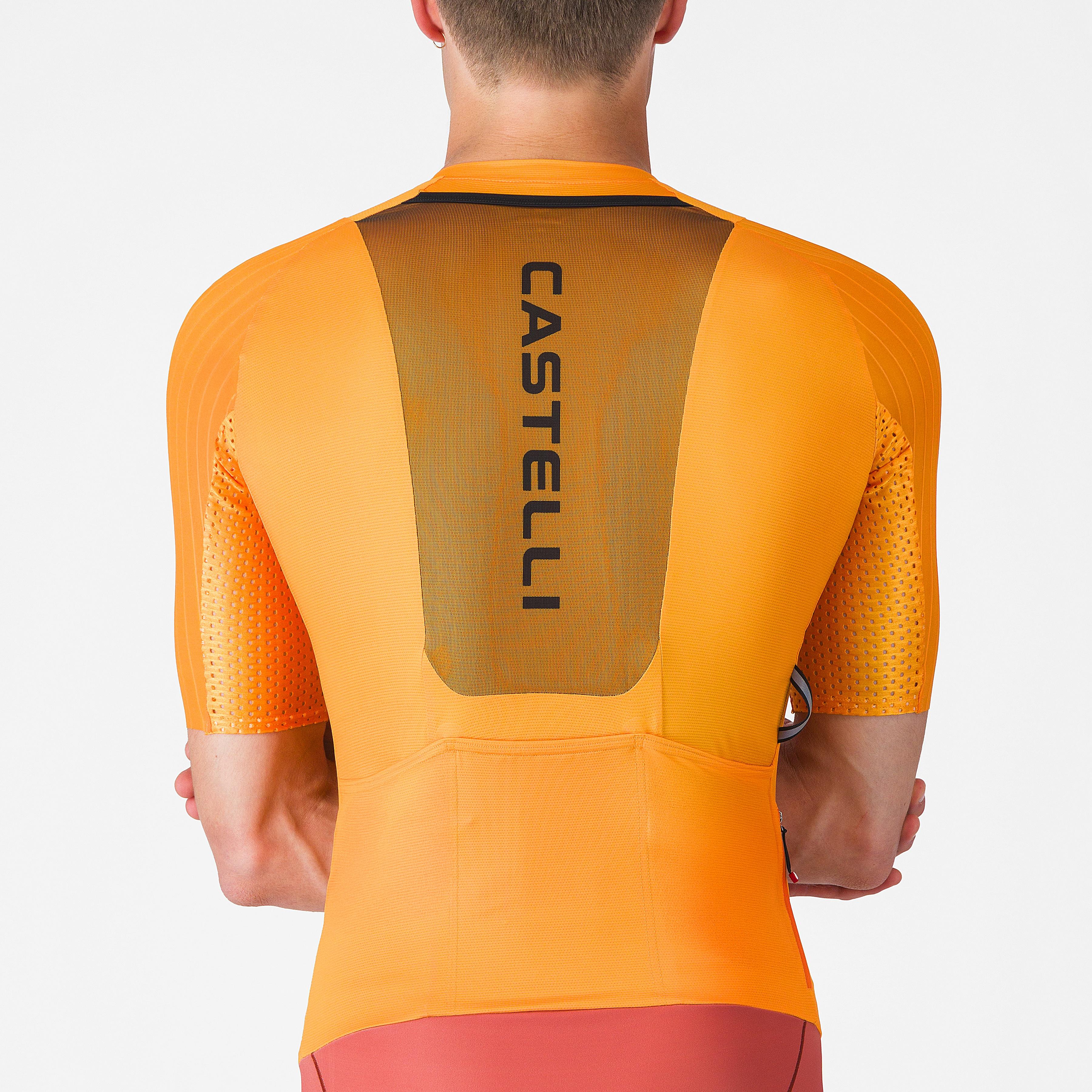 Unlimited speedsuit - vivid orange/hot sauce-black - castelli