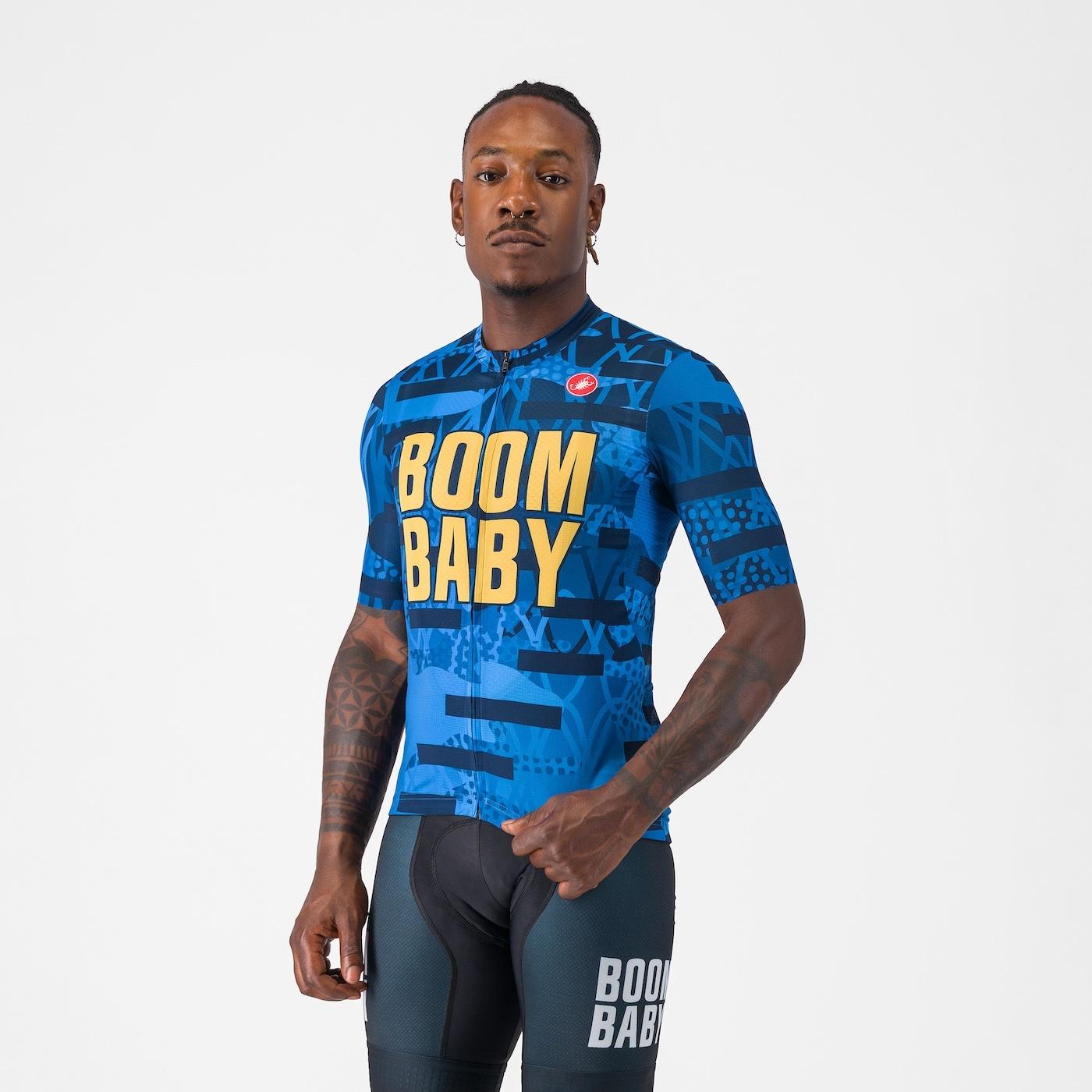 Boombaby 2 jersey - blue/gold - castelli