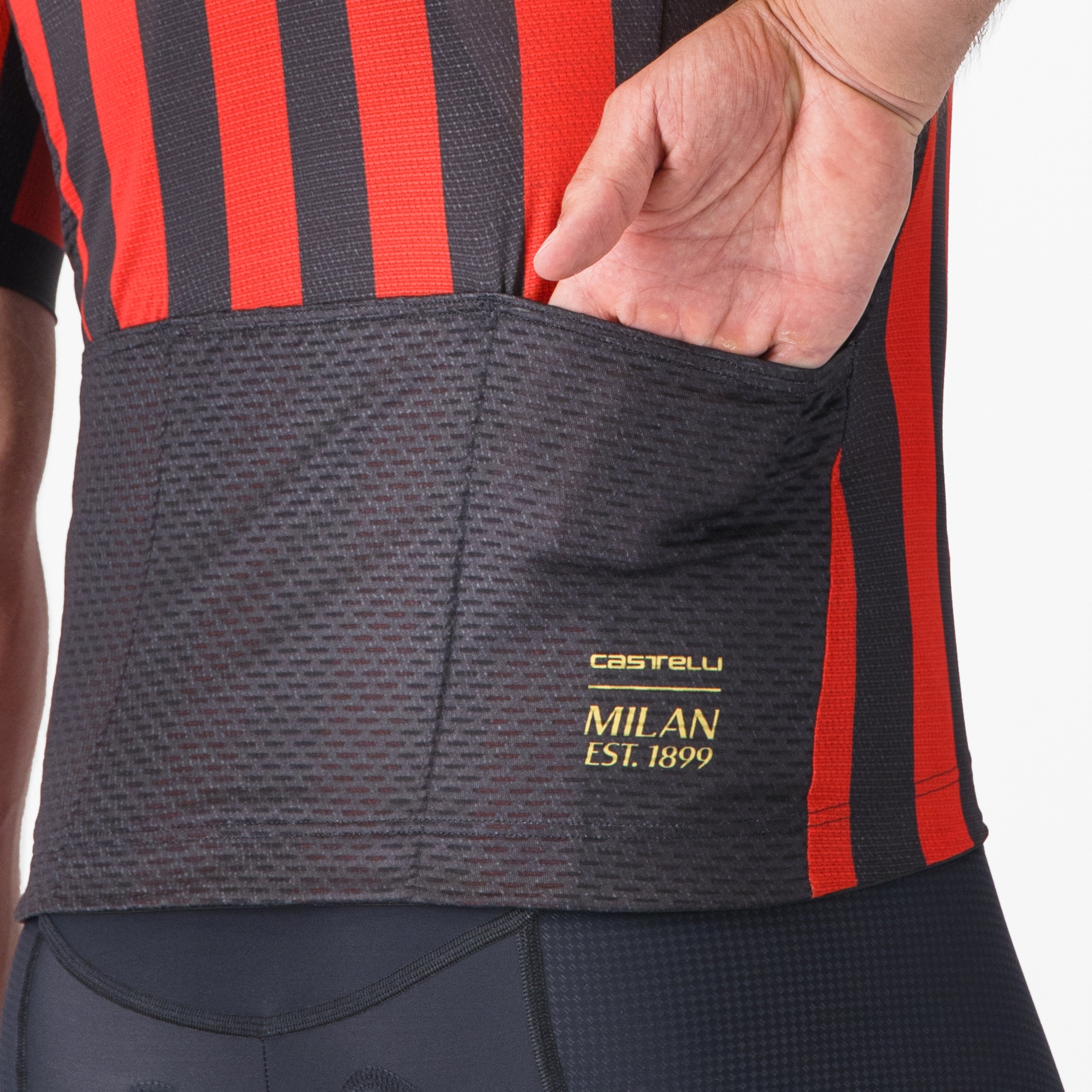 Competizione 3 jersey - home red/black - castelli