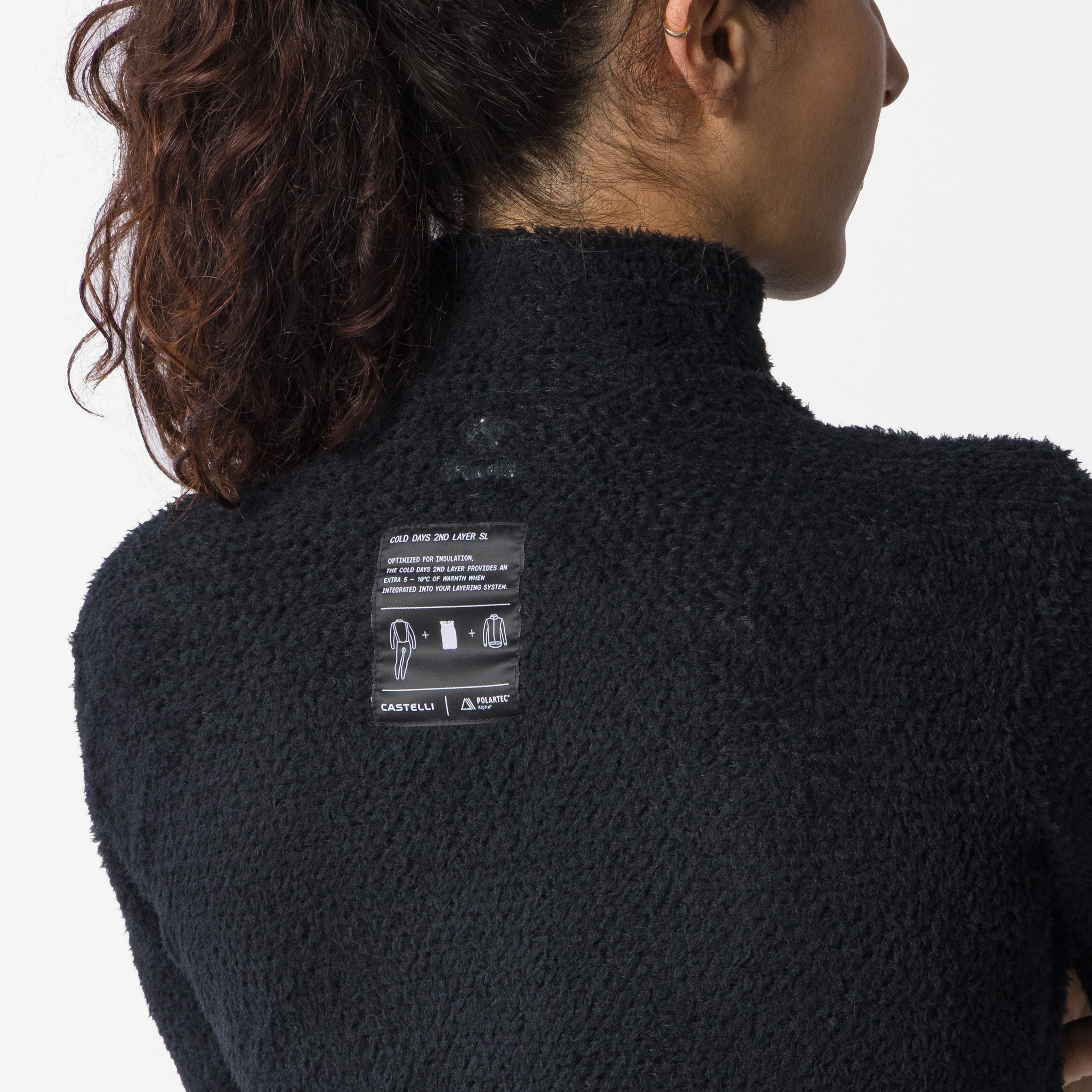 Cold days w 2nd layer - black - castelli