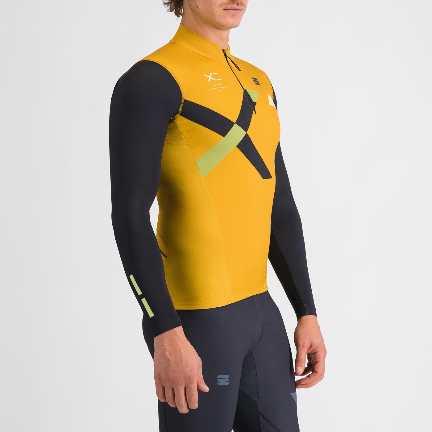 Squadra jersey - wood yellow/black - sportful