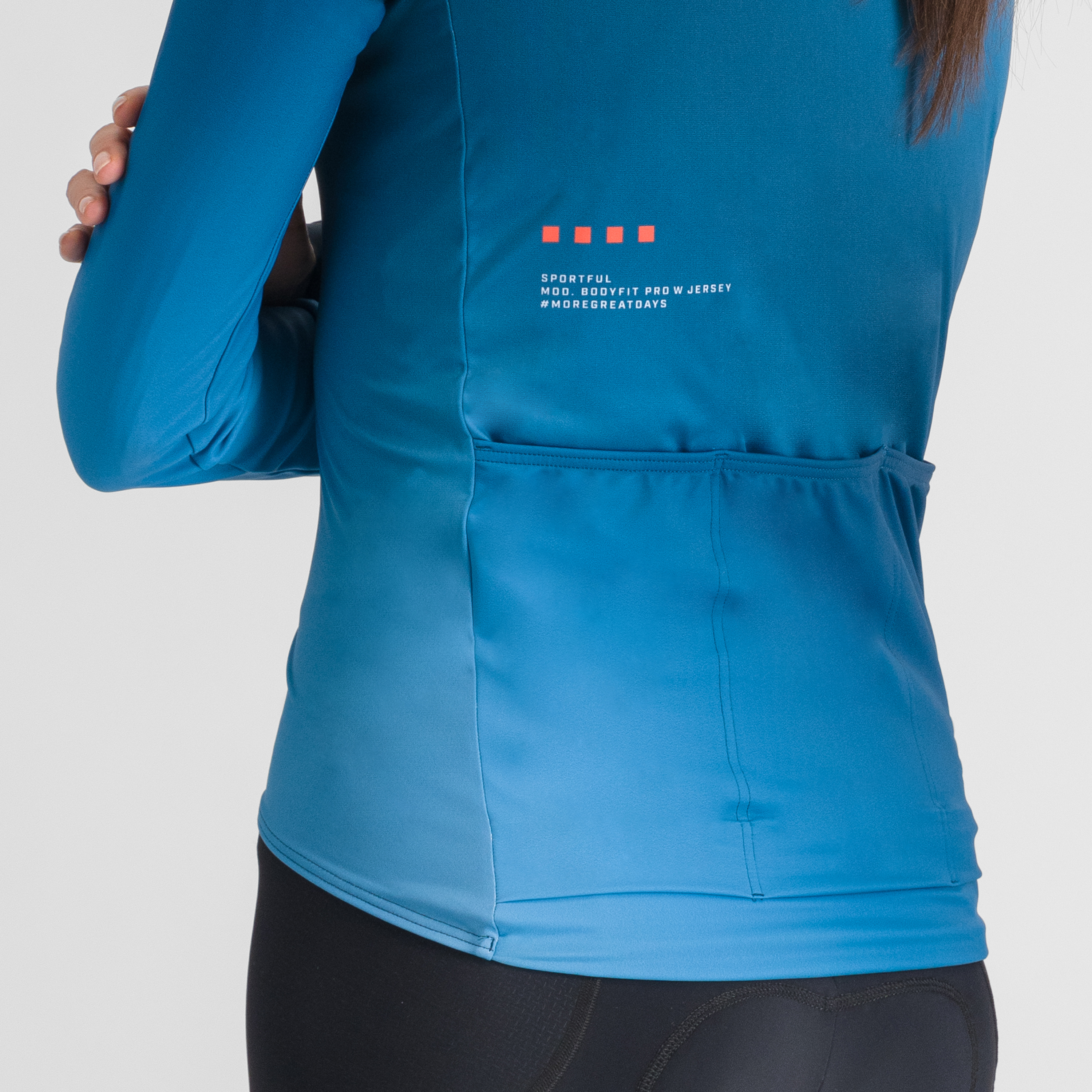Bodyfit pro w thermal jersey - teal blu - sportful