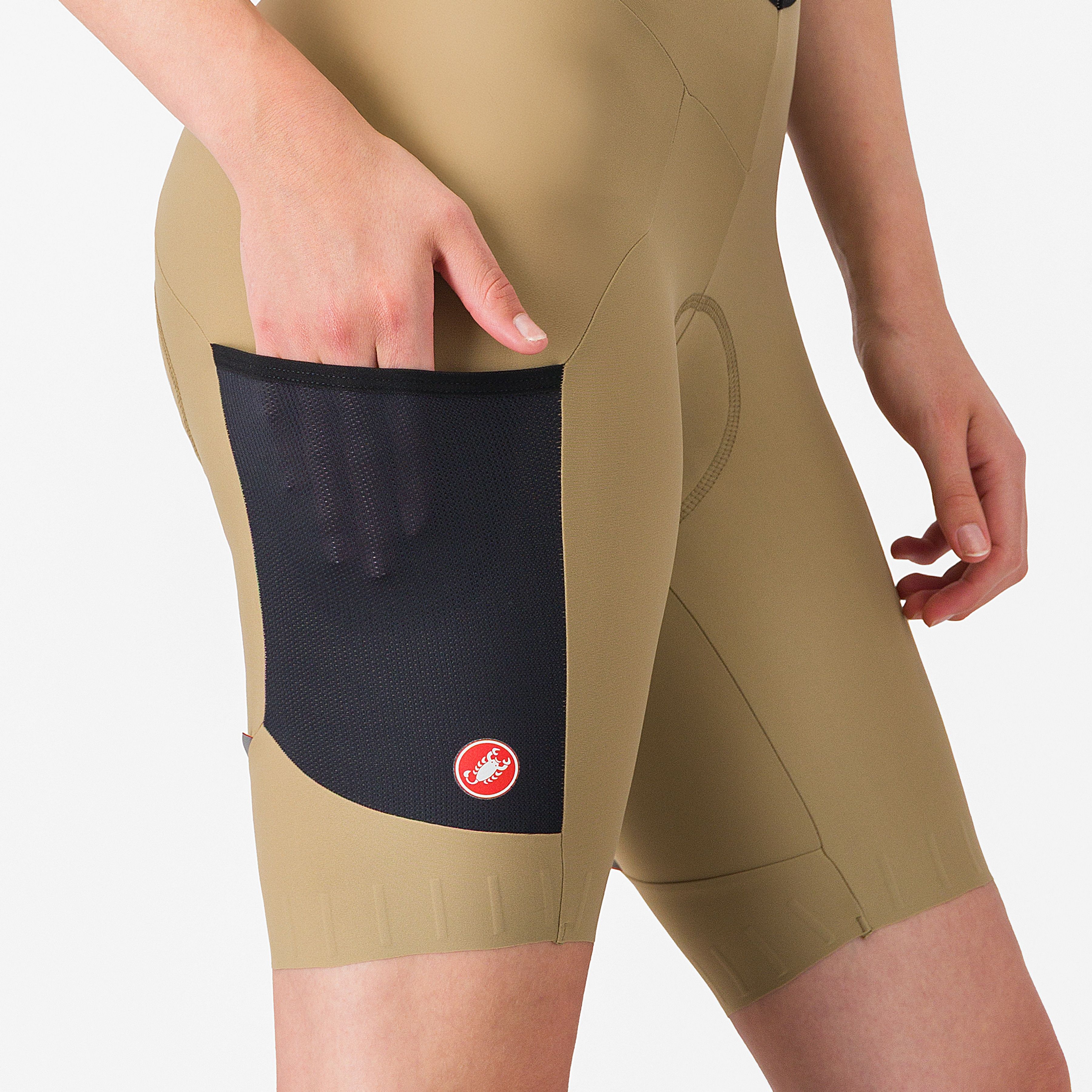 Unlimited endurance w dt bibshort - elmwood/black - castelli