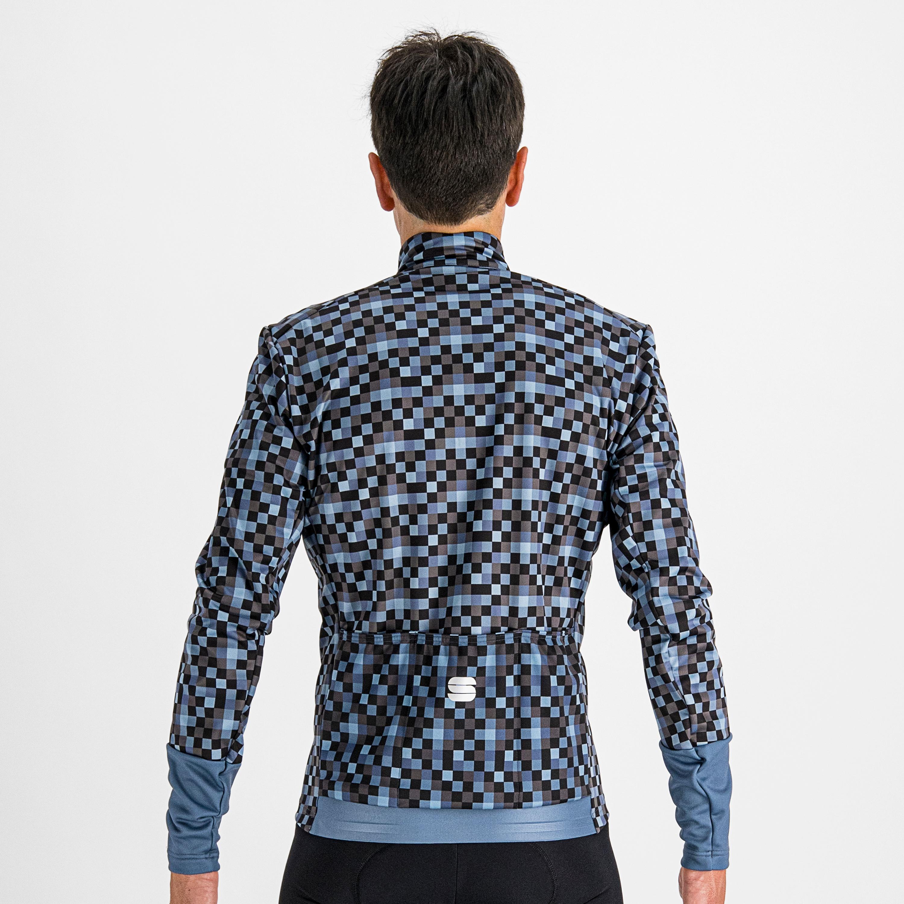 Pixel jacket - blue sea - sportful
