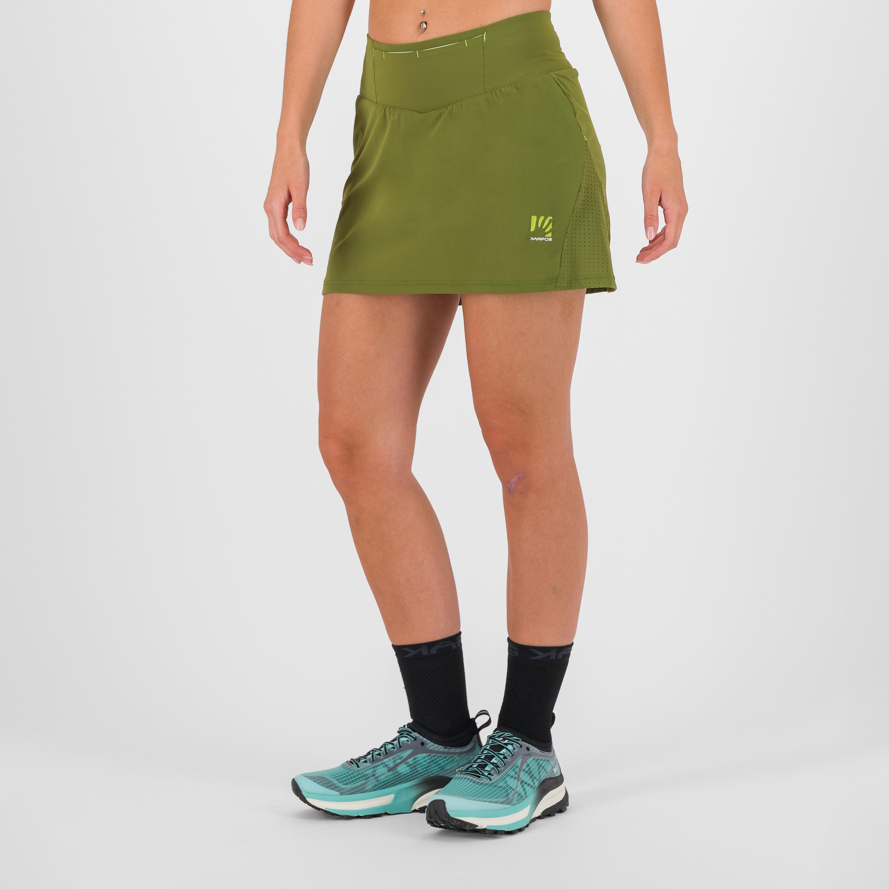 Lavaredo run skirt - cedar green/rifle green - karpos