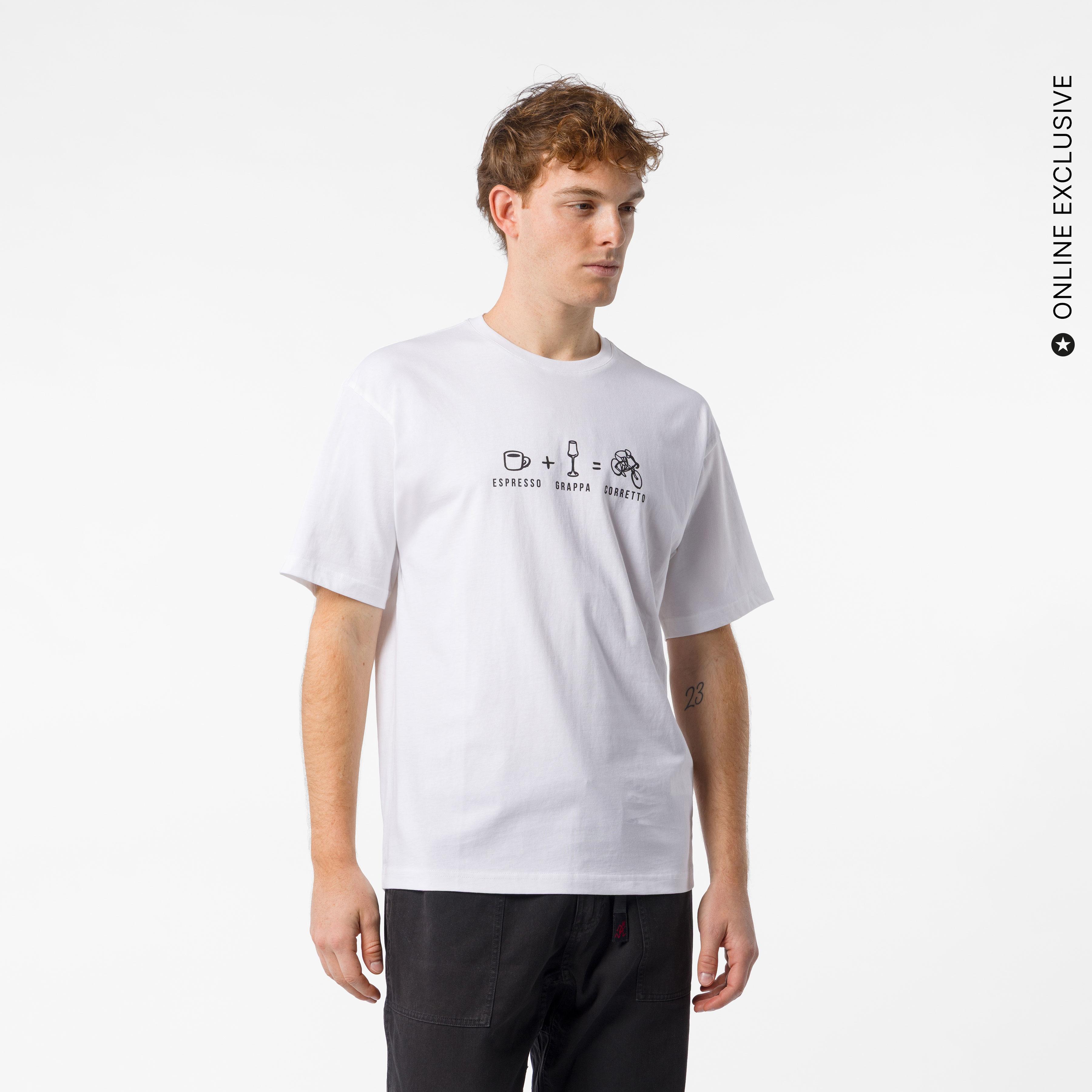 Corretto tee - white - castelli