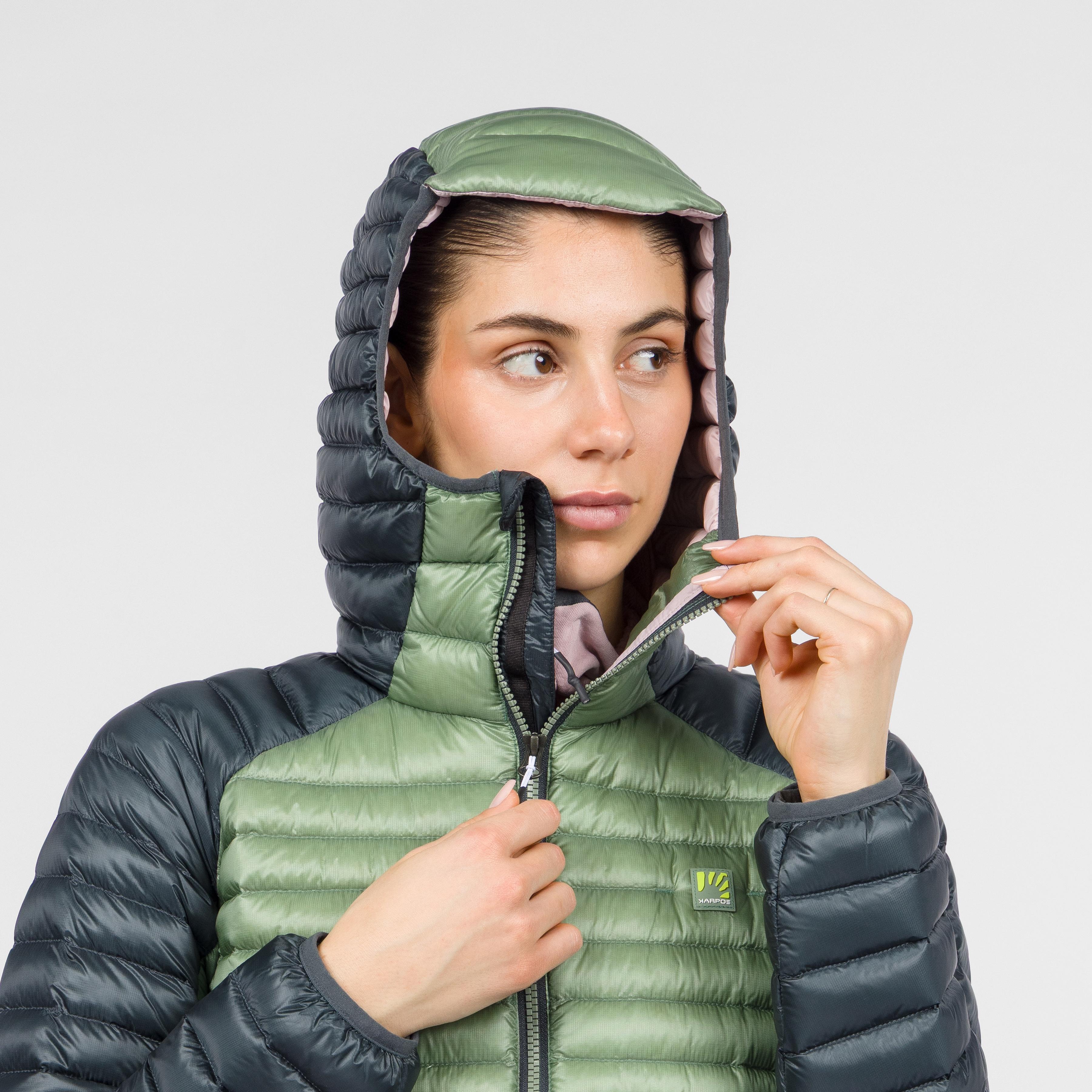 Alagna down w jacket - hedge/woodl.gray - karpos