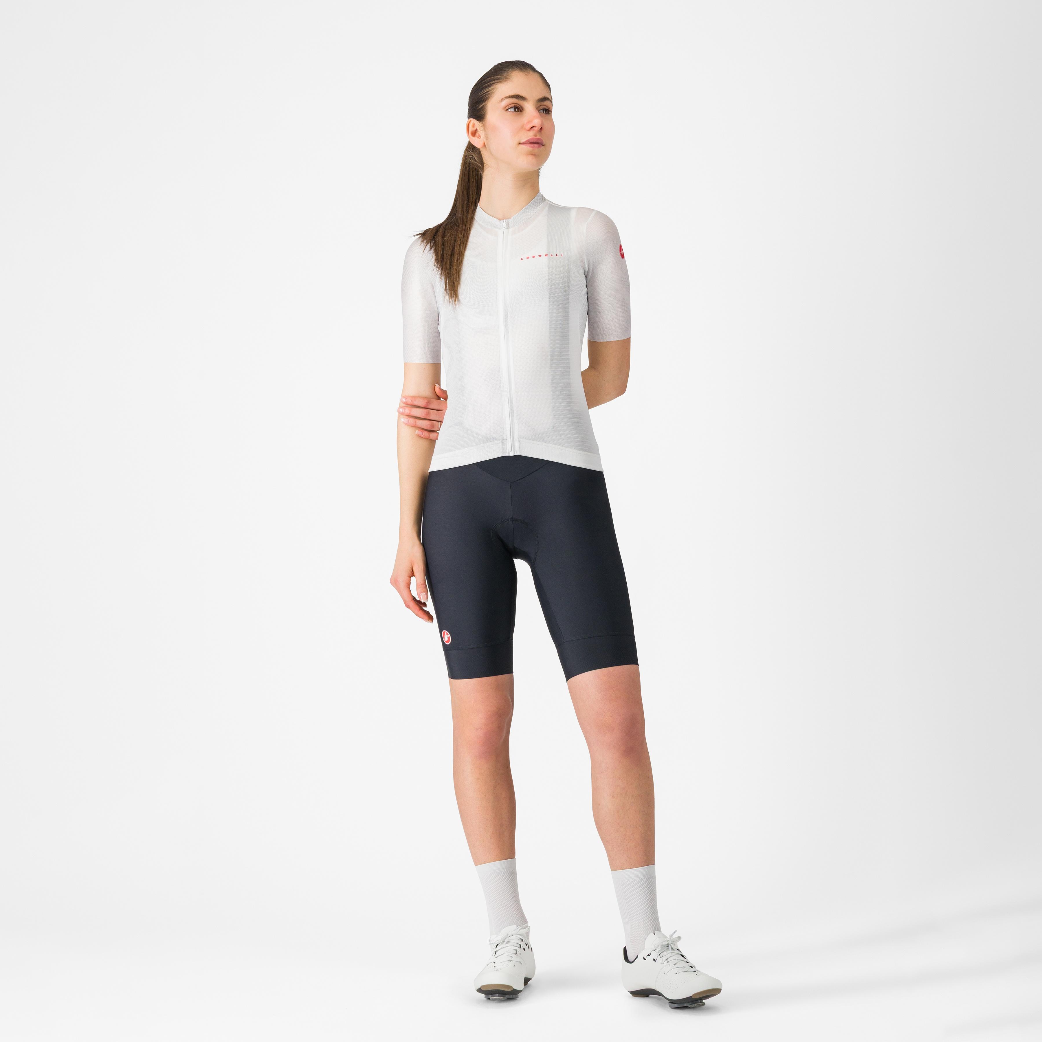 Prima 2 dt bibshort - black/black - castelli
