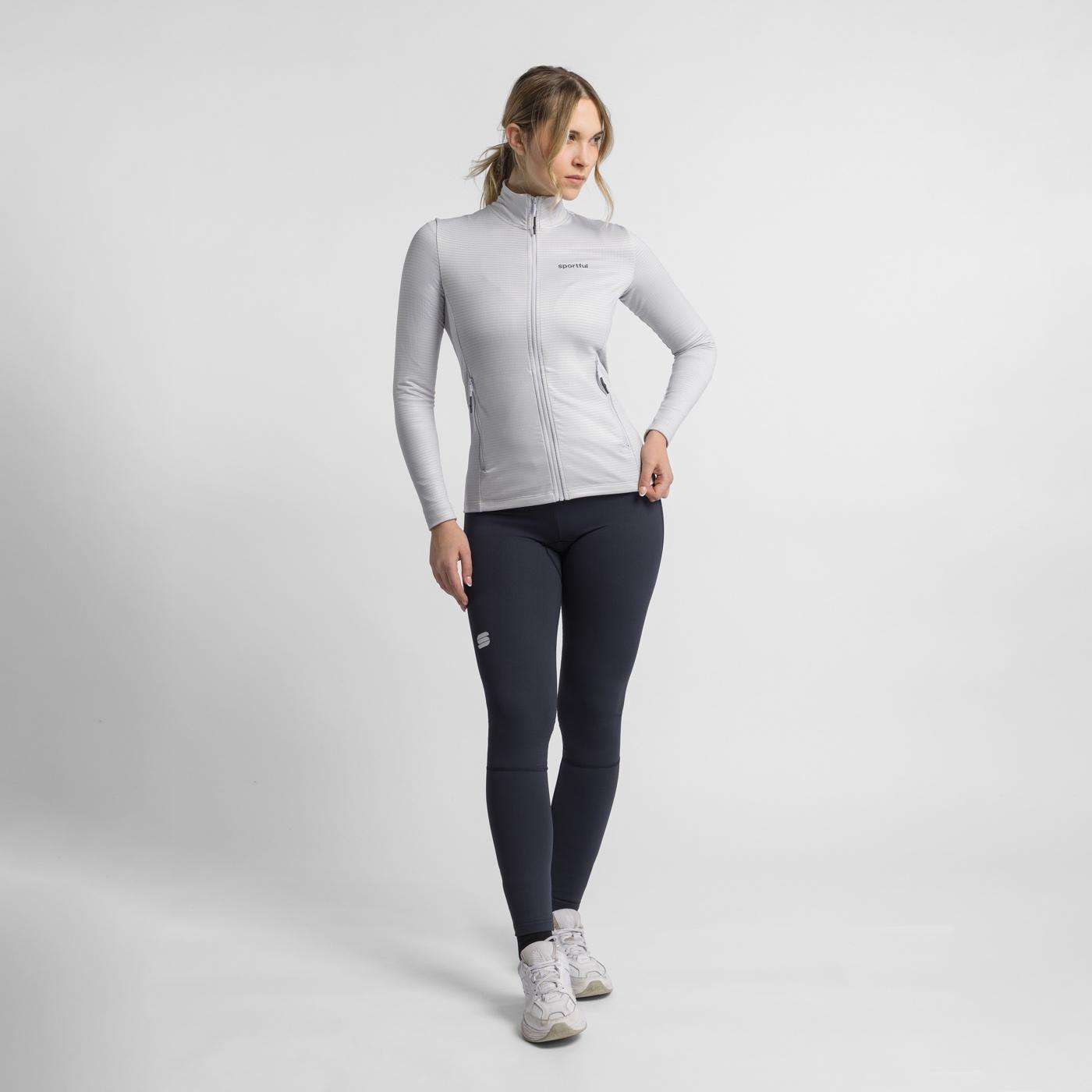 Cardio w fleece - lunar grey - sportful