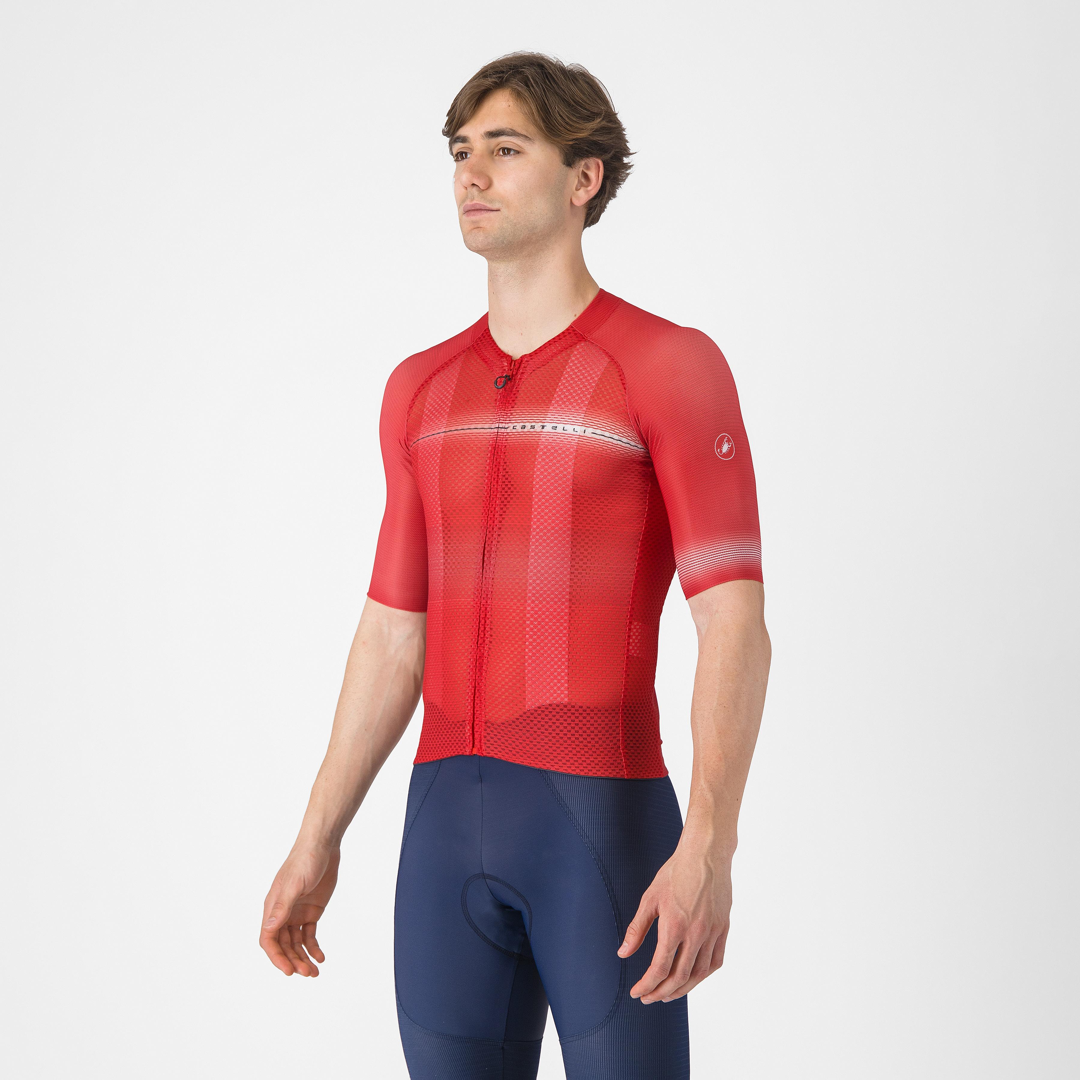 Climber's a/c jersey - red/black - castelli
