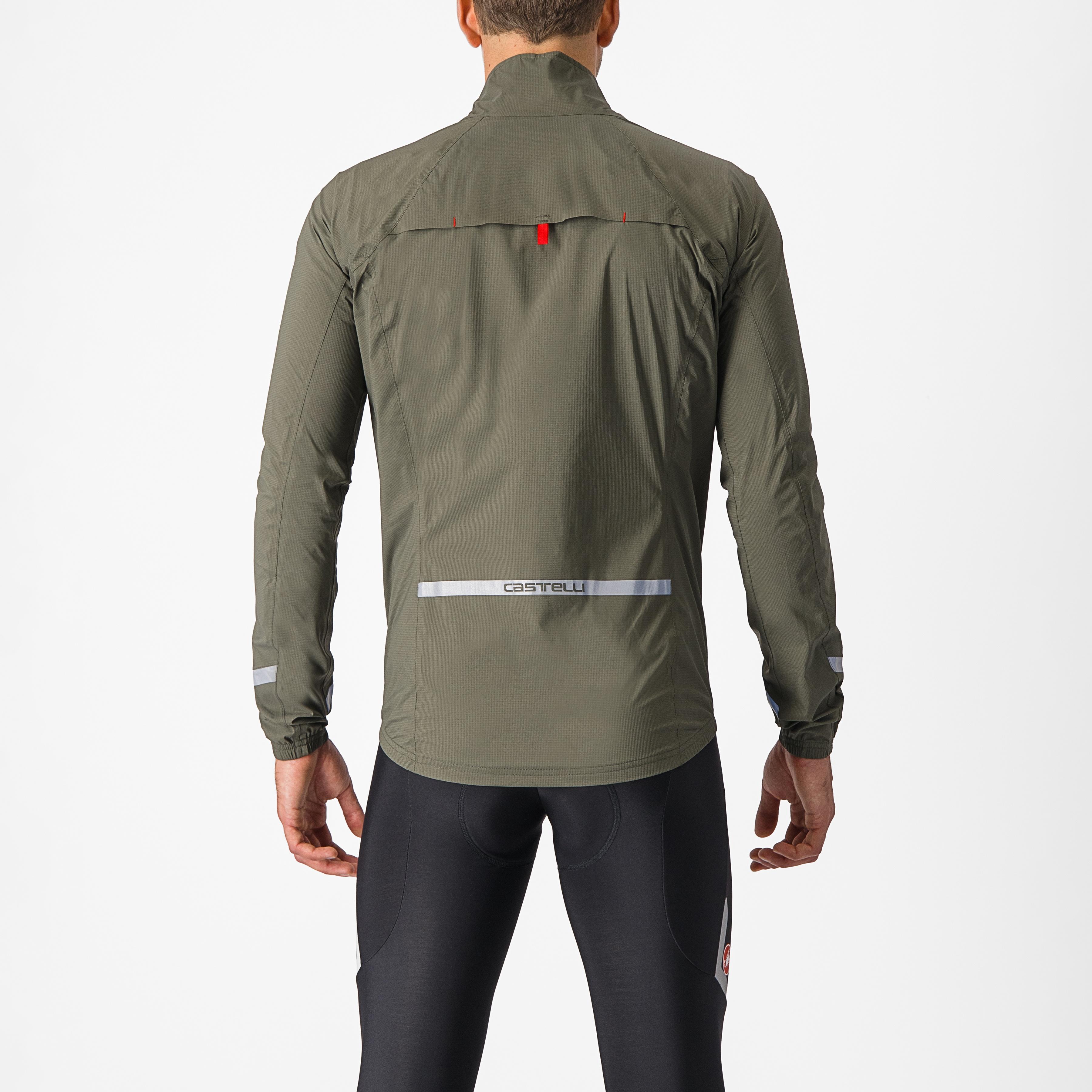 Emergency 2 rain jacket - military green - castelli