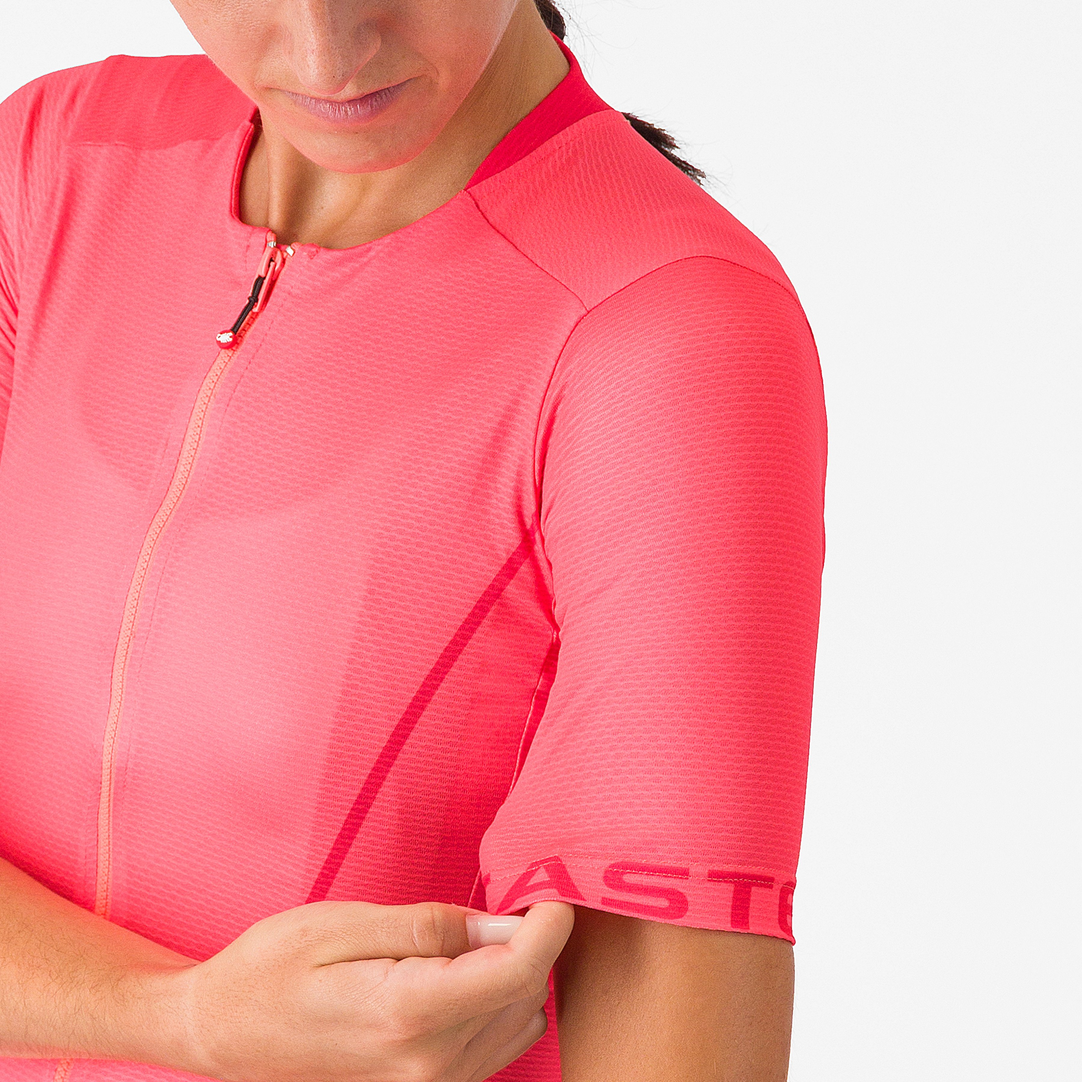 Anima flow jersey - brilliant pink/hibiscus - castelli