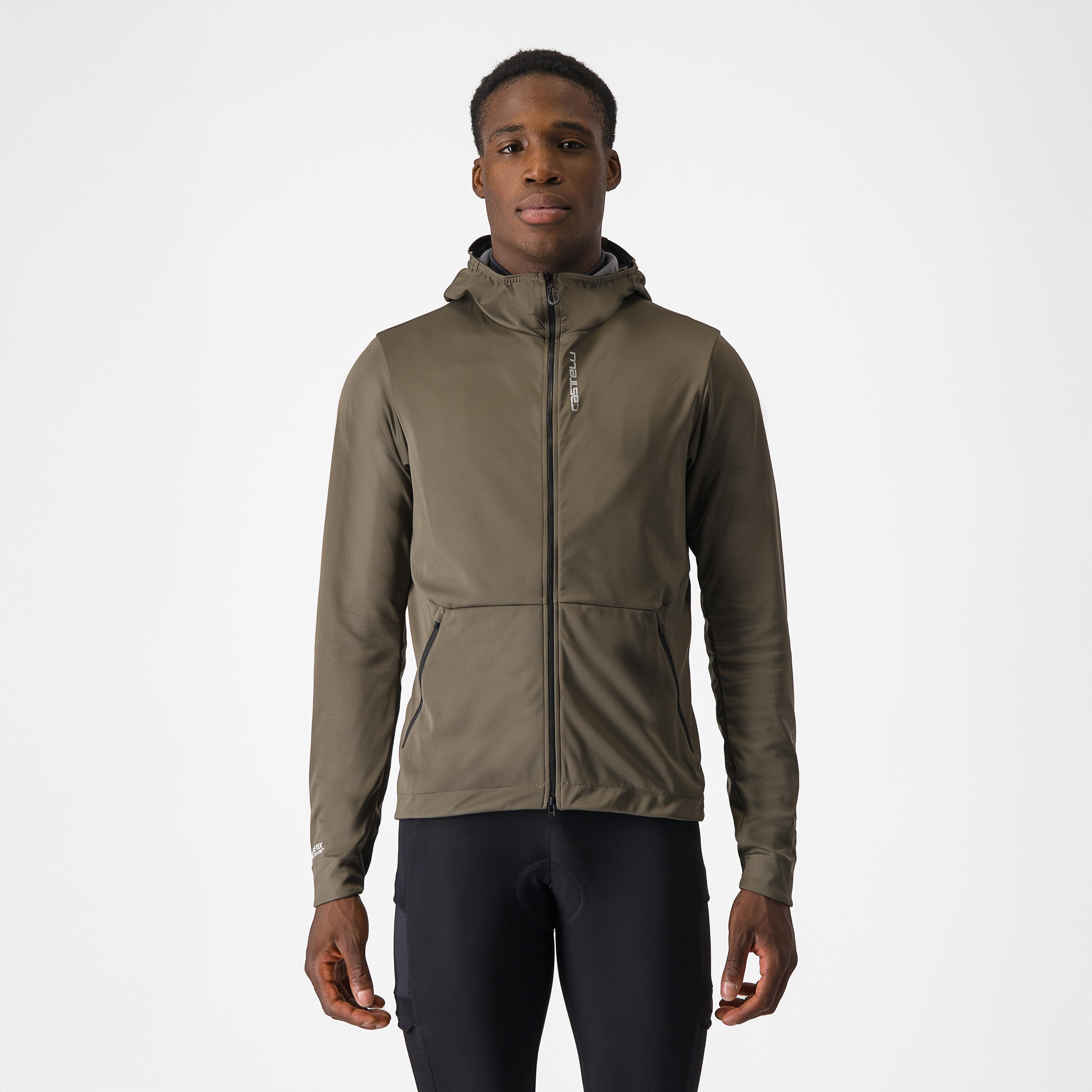 Trail hoodie jacket - tarmac - castelli