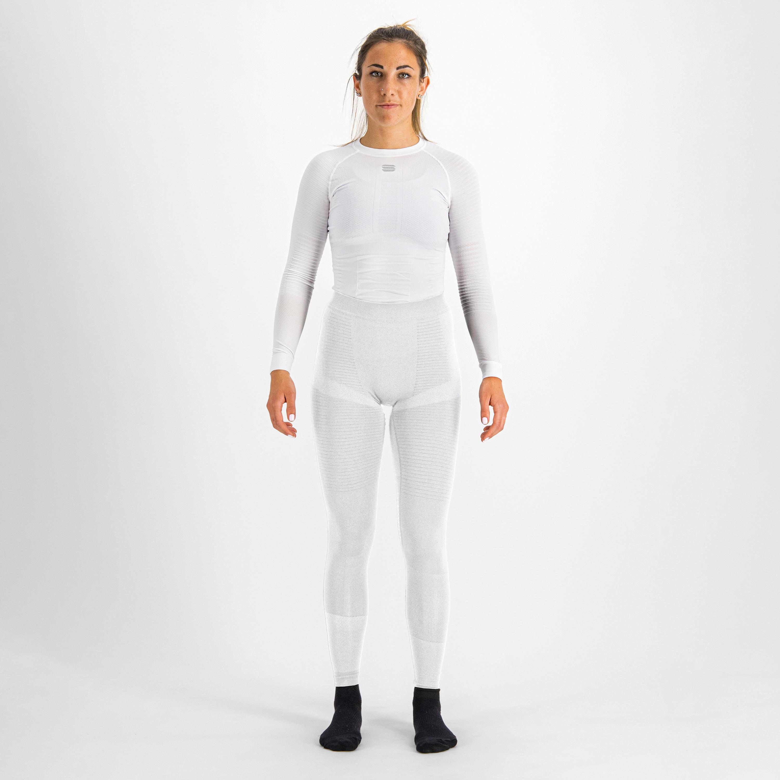 2nd skin w tight - white white silver - sportful