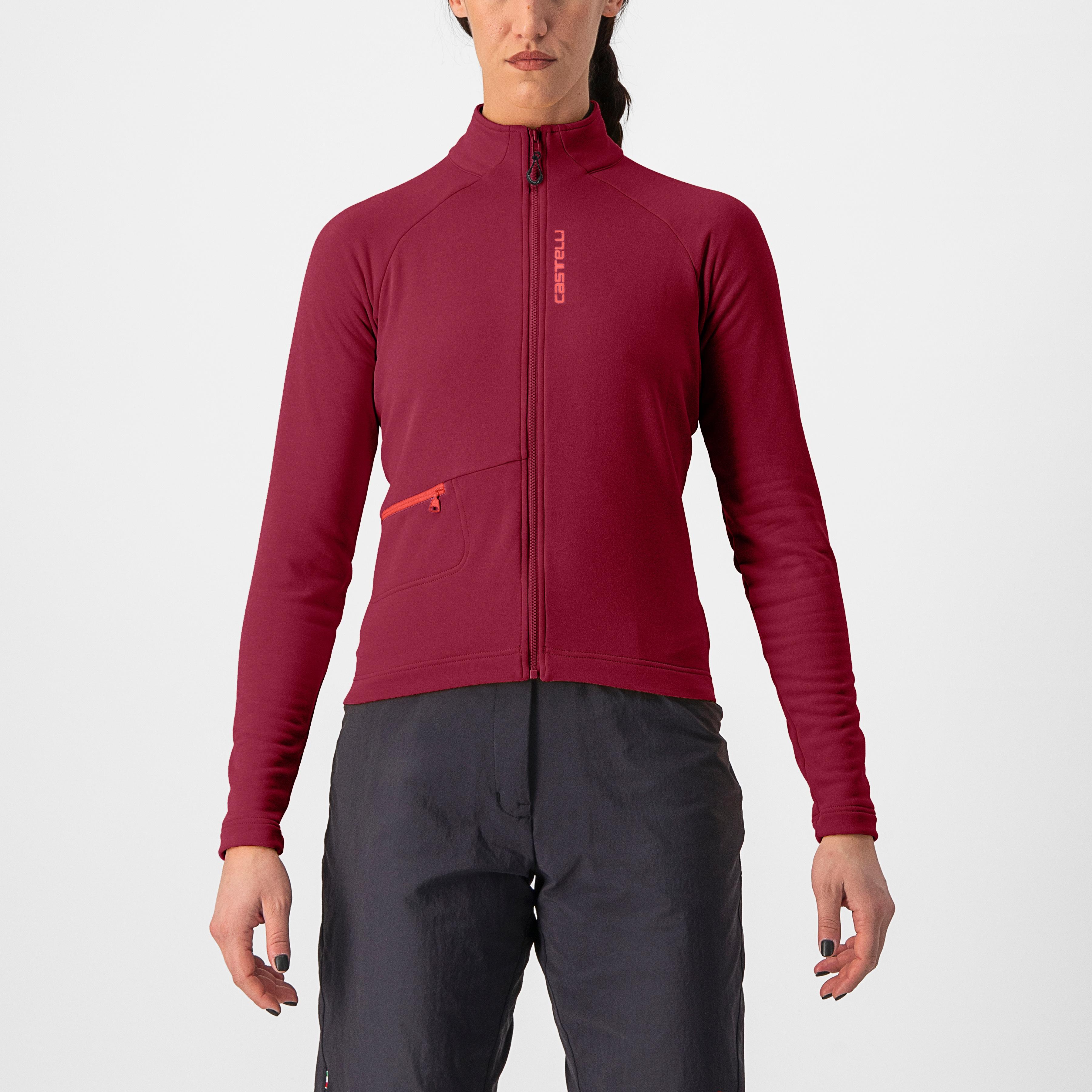Unlimited trail w jersey - bordeaux/brilliant pink - castelli