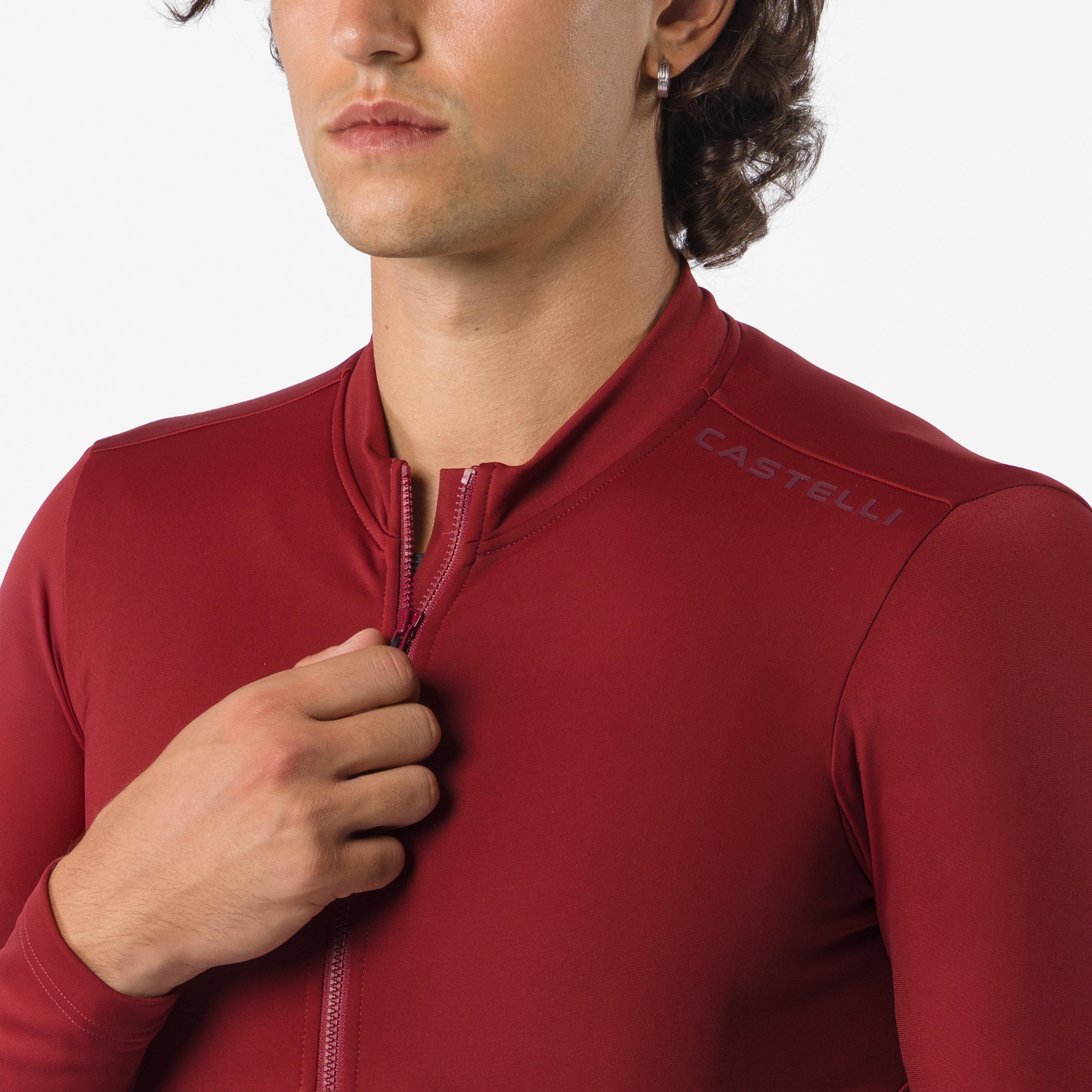 Espresso thermal 2 jersey - garnet - castelli