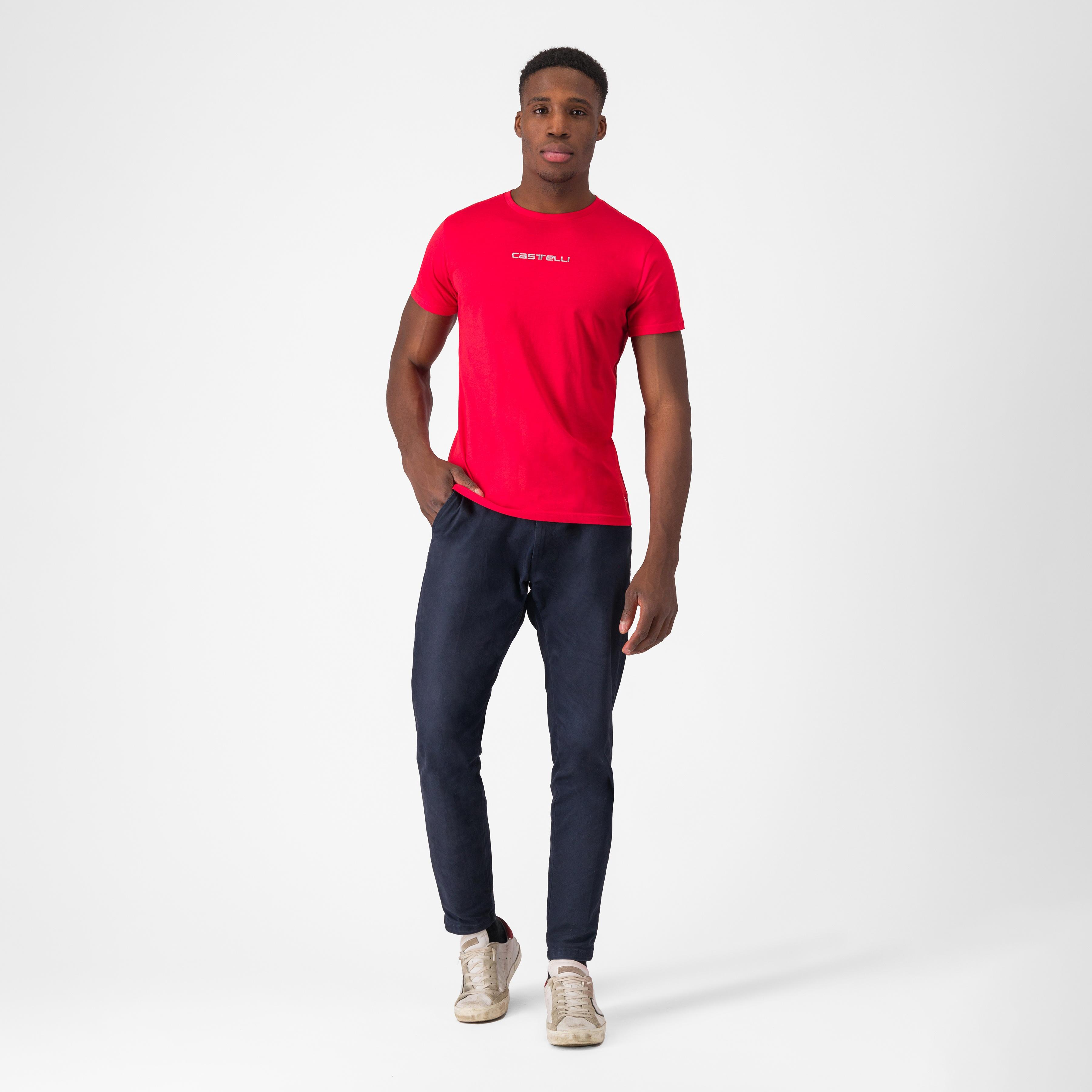 Castelli classico tee - red - castelli