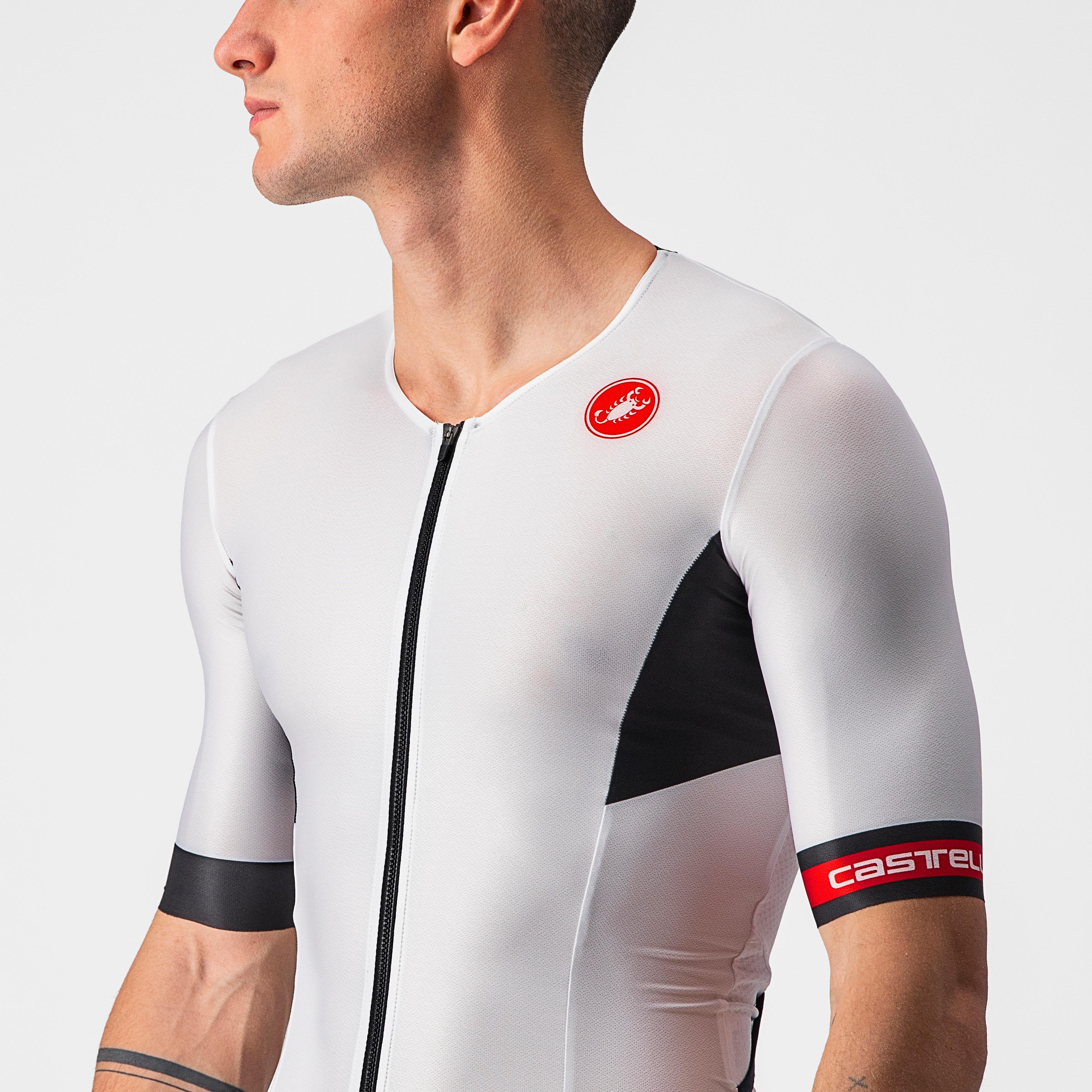 Free speed 2 race top - white/black - castelli