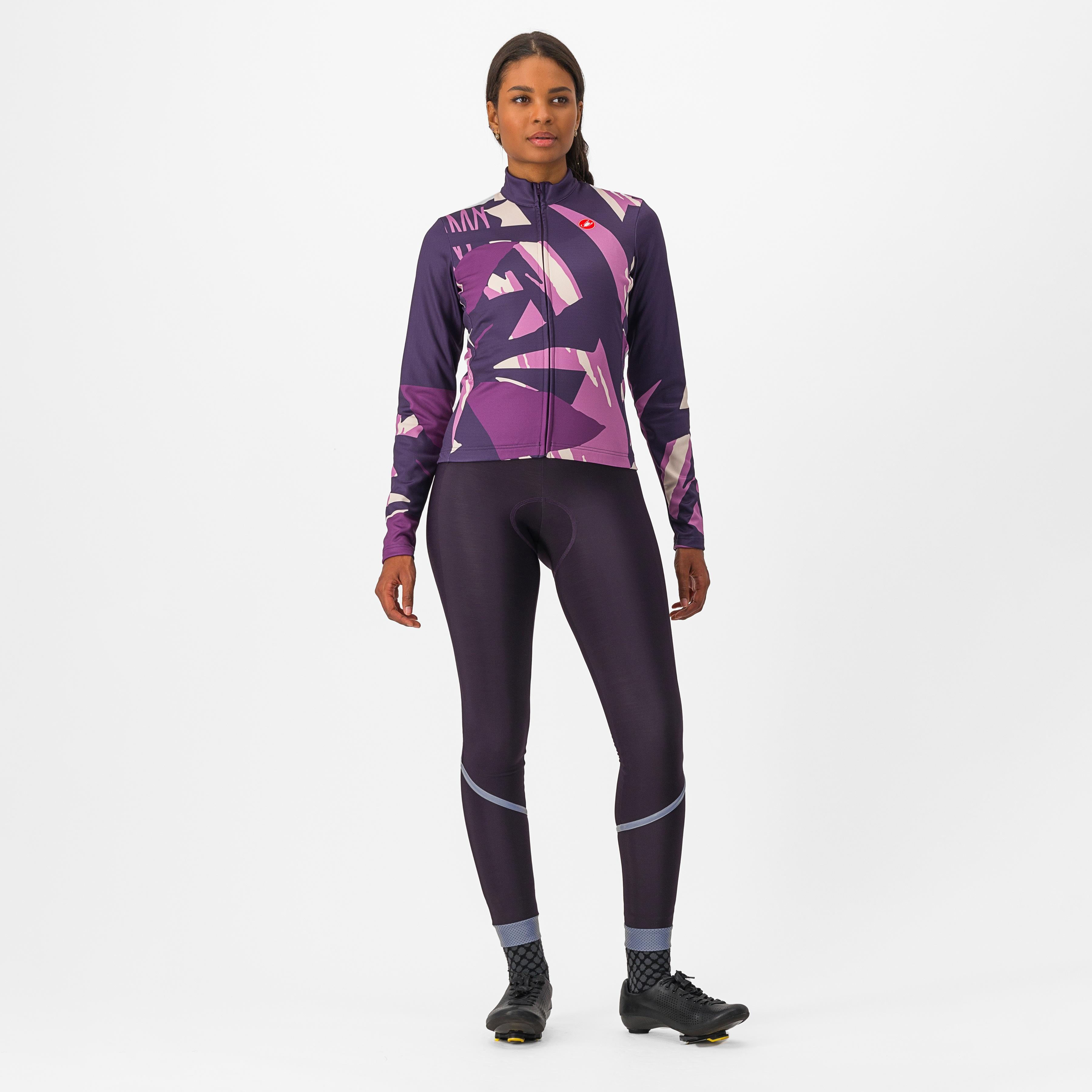 Tropicale ls jersey - night shade - castelli