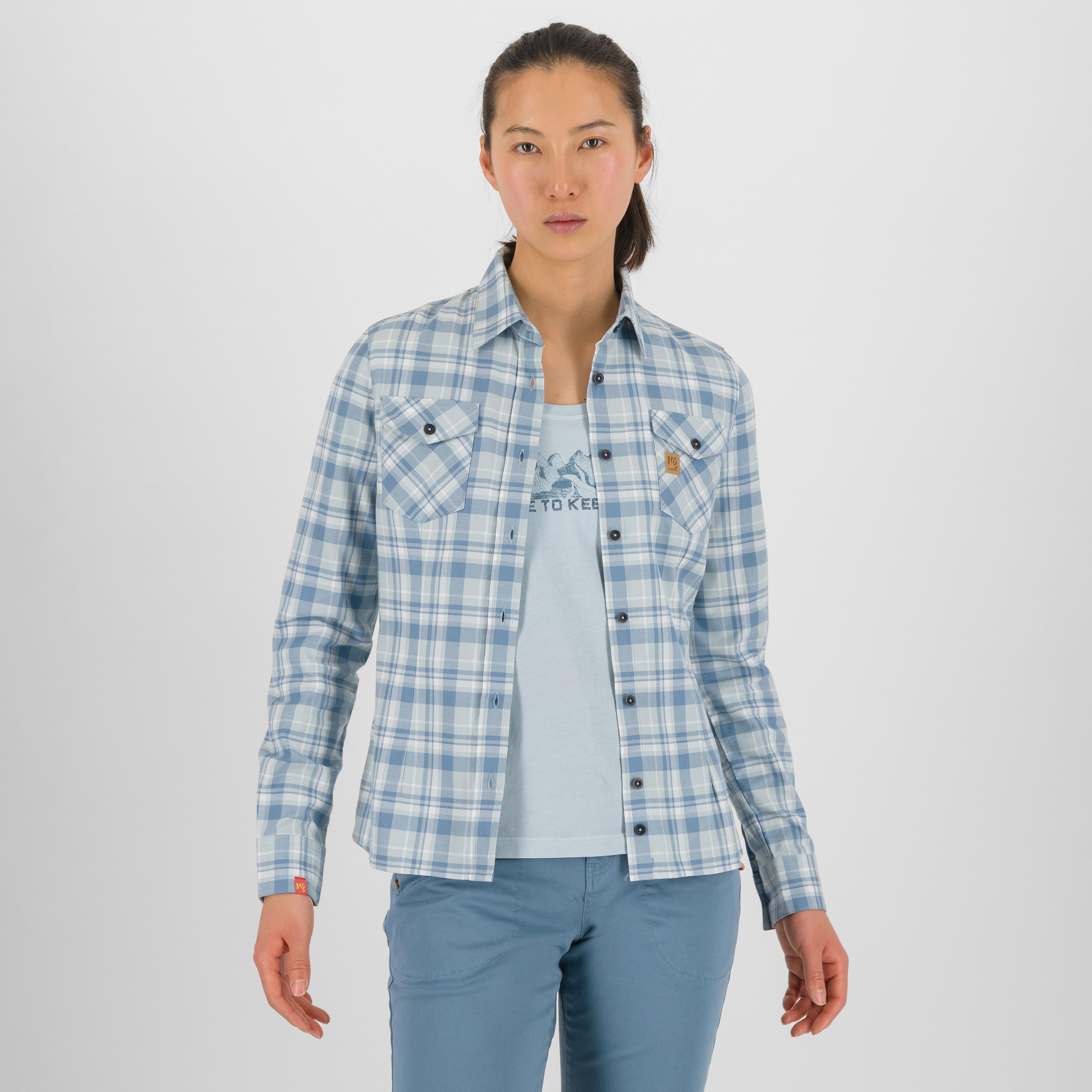 Martora w winter shirt - sterling blue/spring lake - karpos