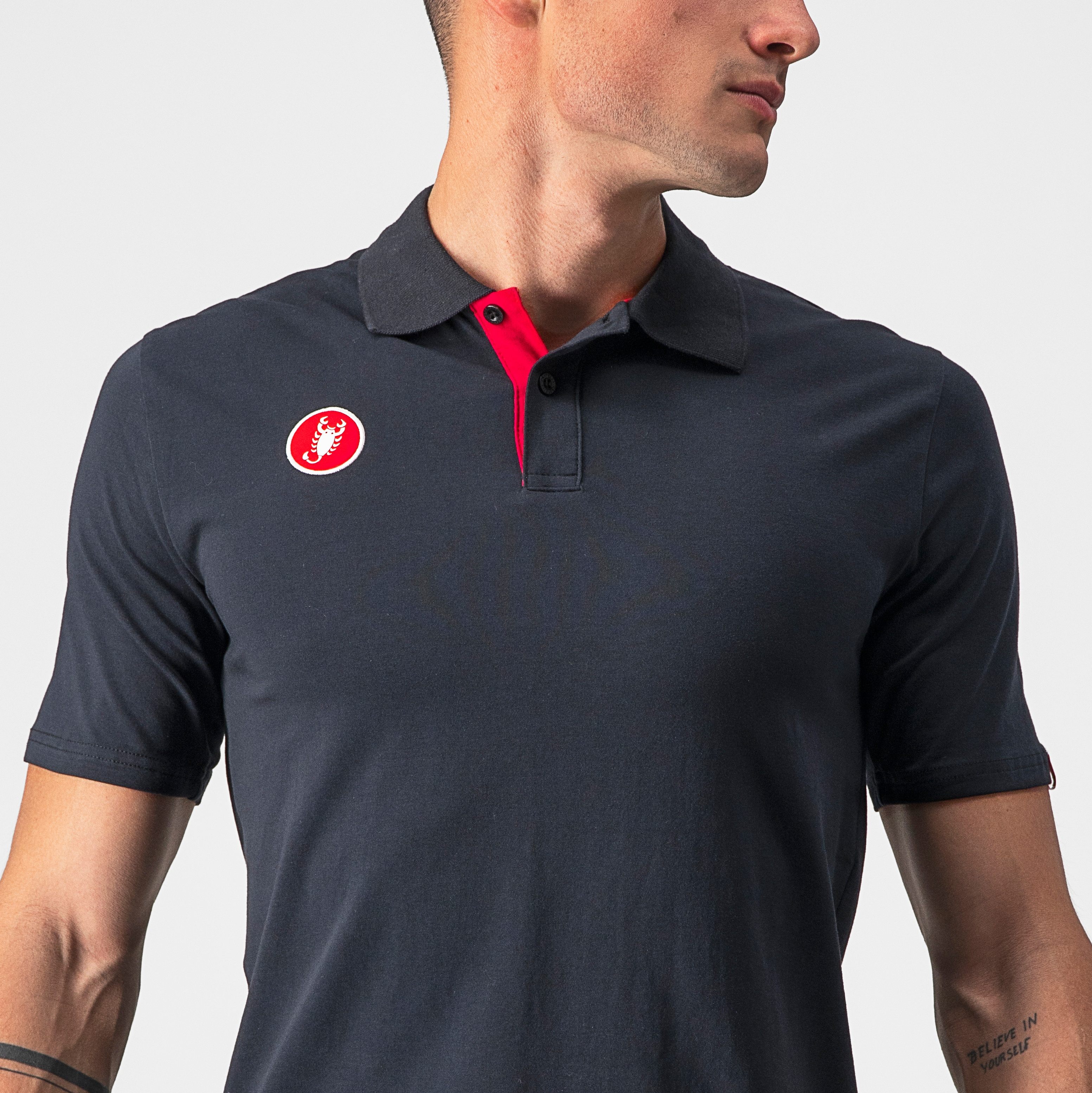 Race day polo - black - castelli