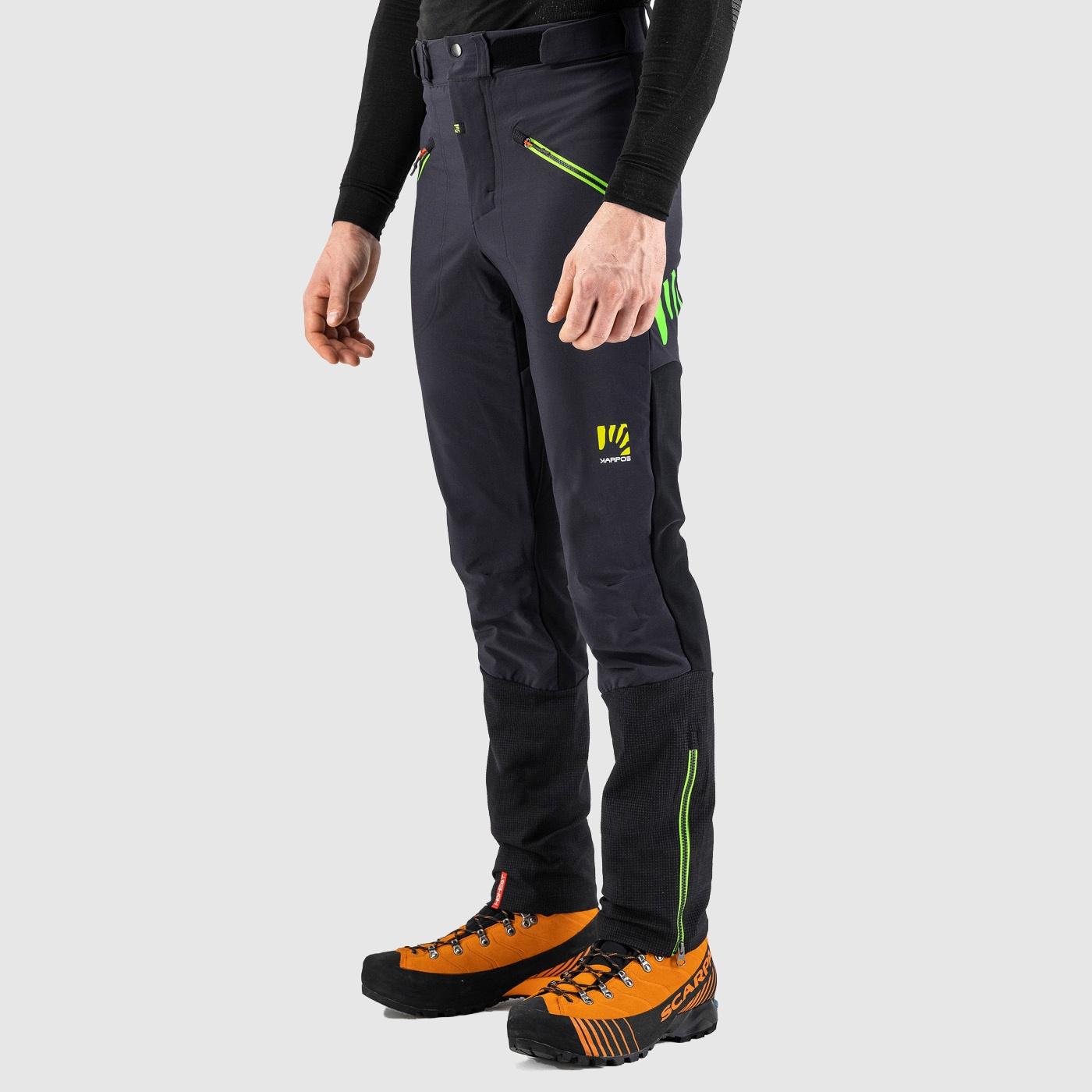 K-performance mountaineer pant - black green fluo - karpos