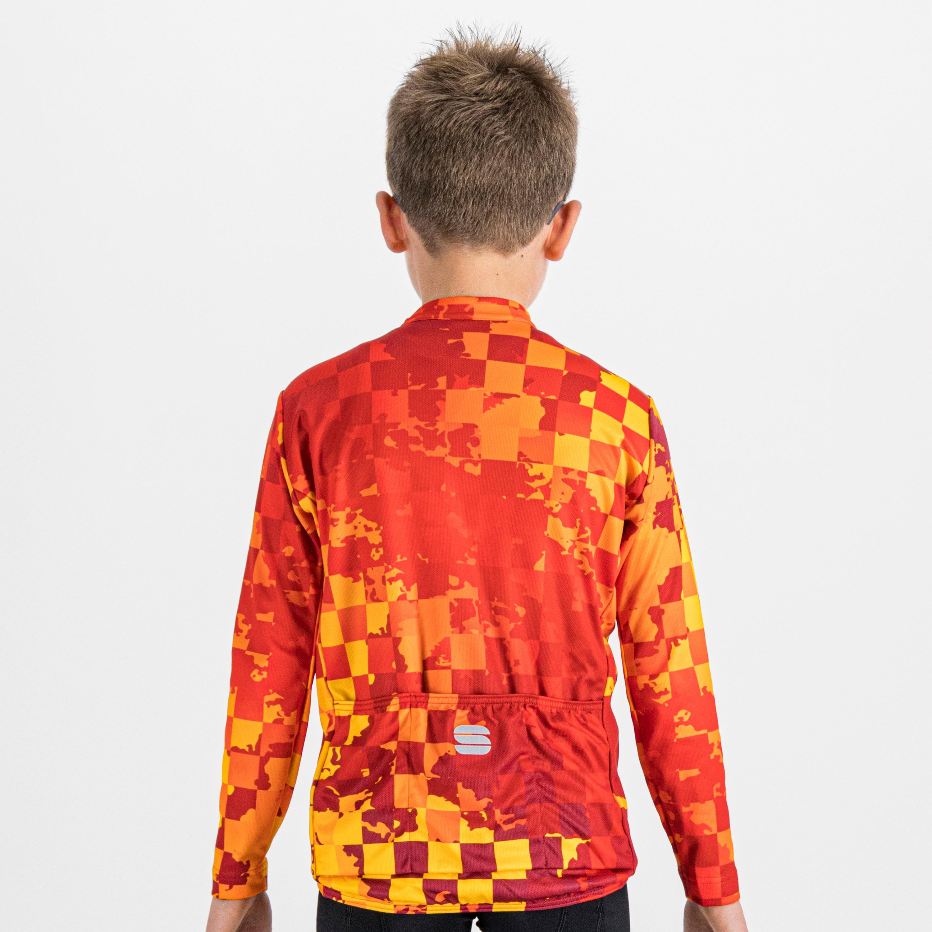 Kid th jersey - chili red - sportful