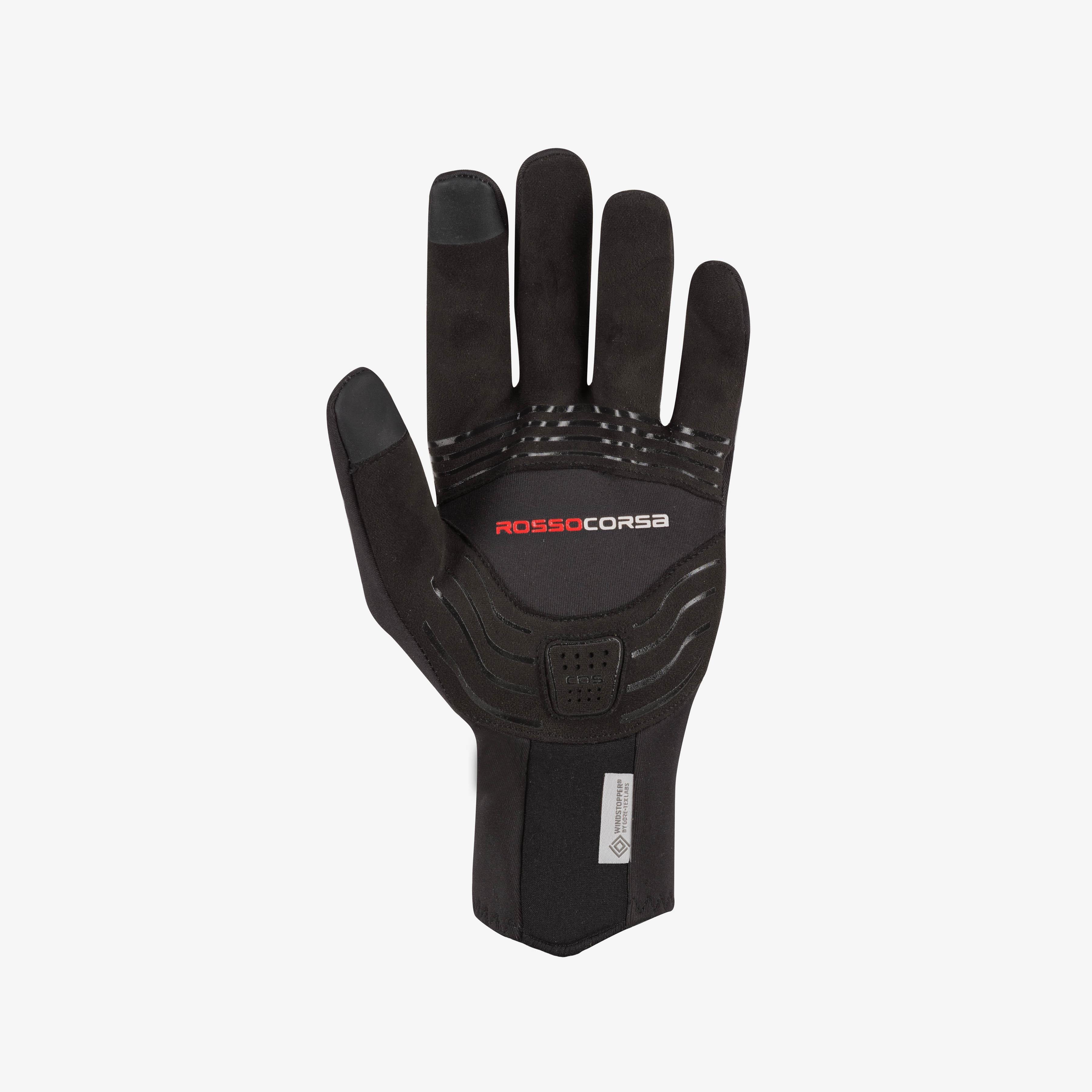 Perfetto ros 2 glove - black - castelli