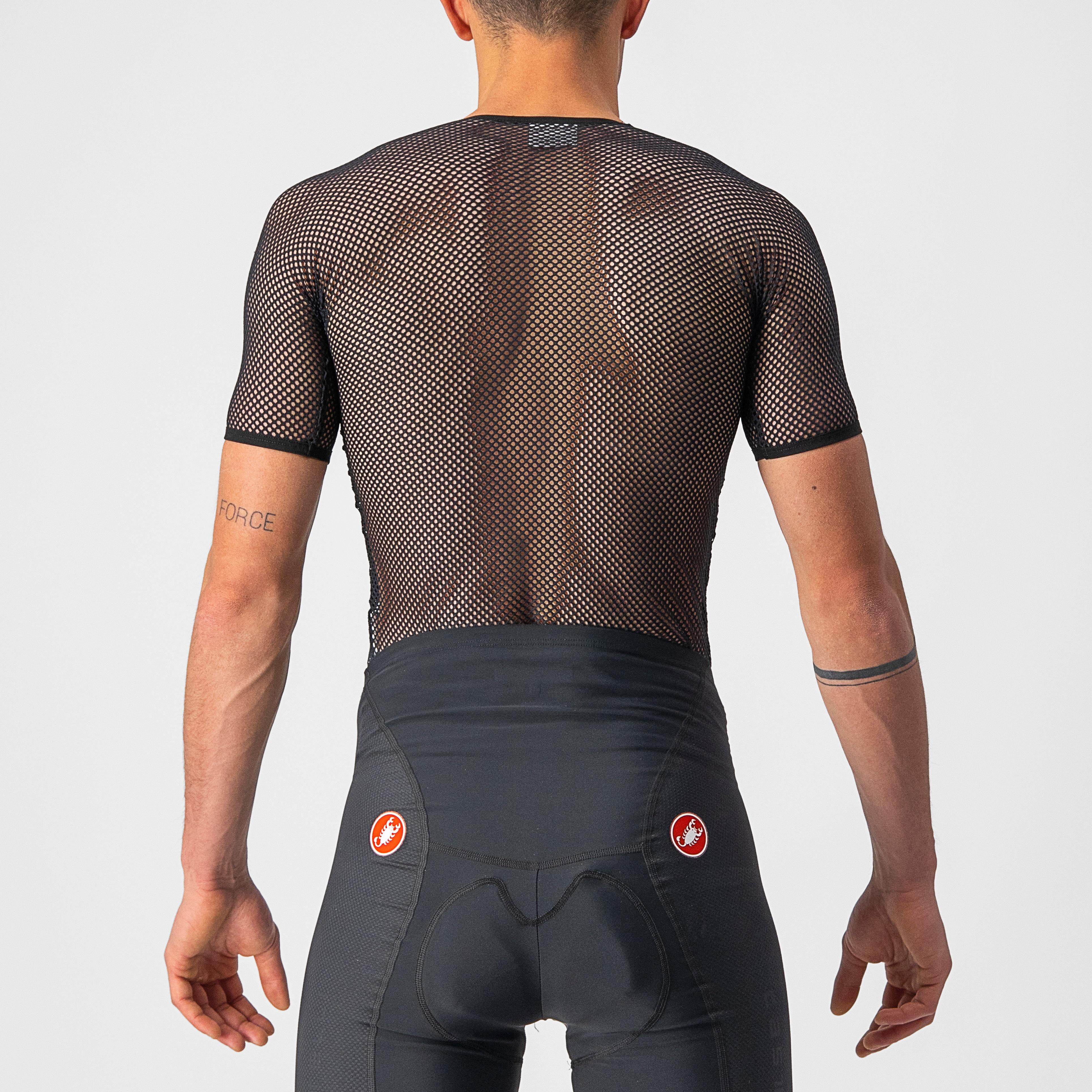 Core mesh 3 ss - black - castelli