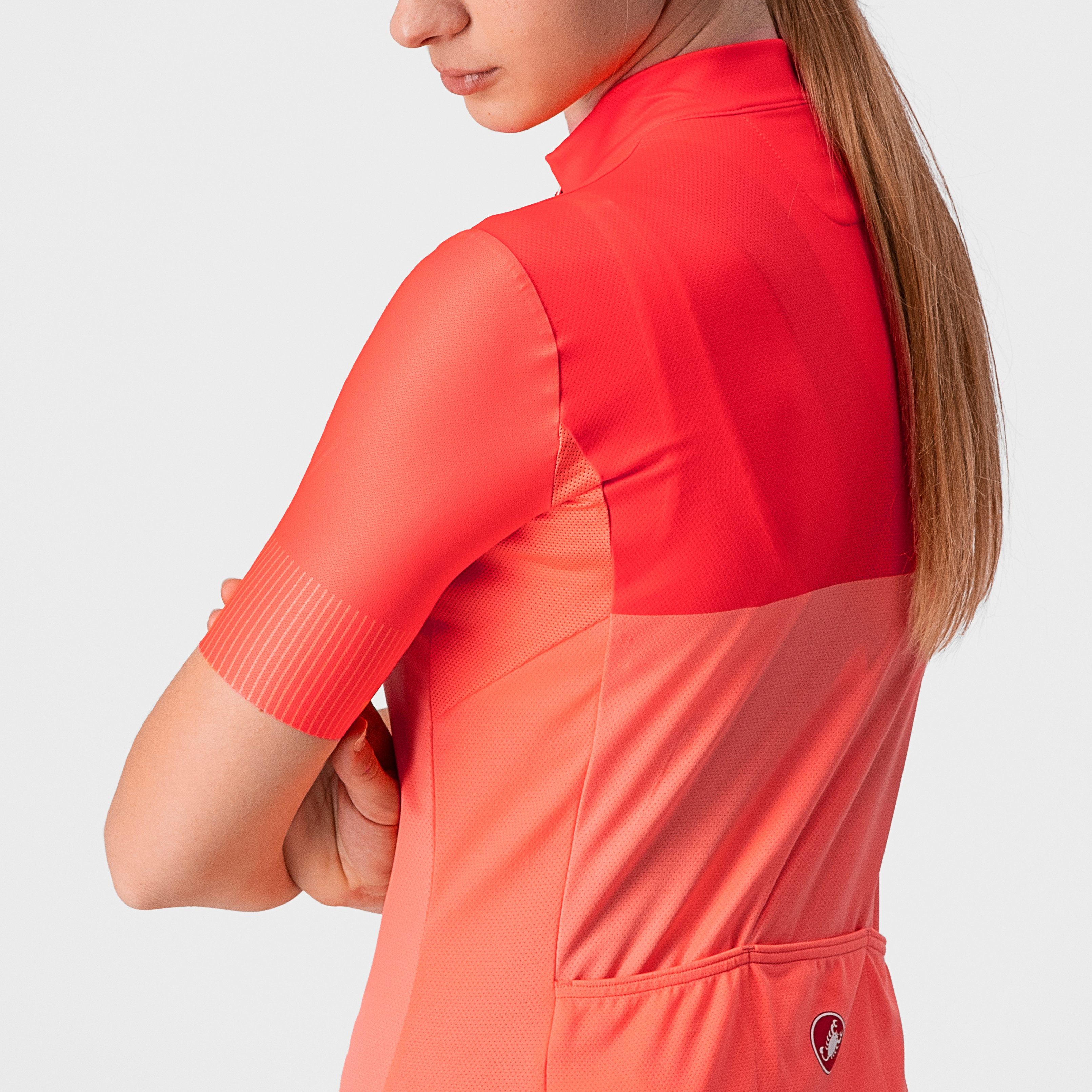 Velocissima jersey - coral flash/brilliant pink - castelli