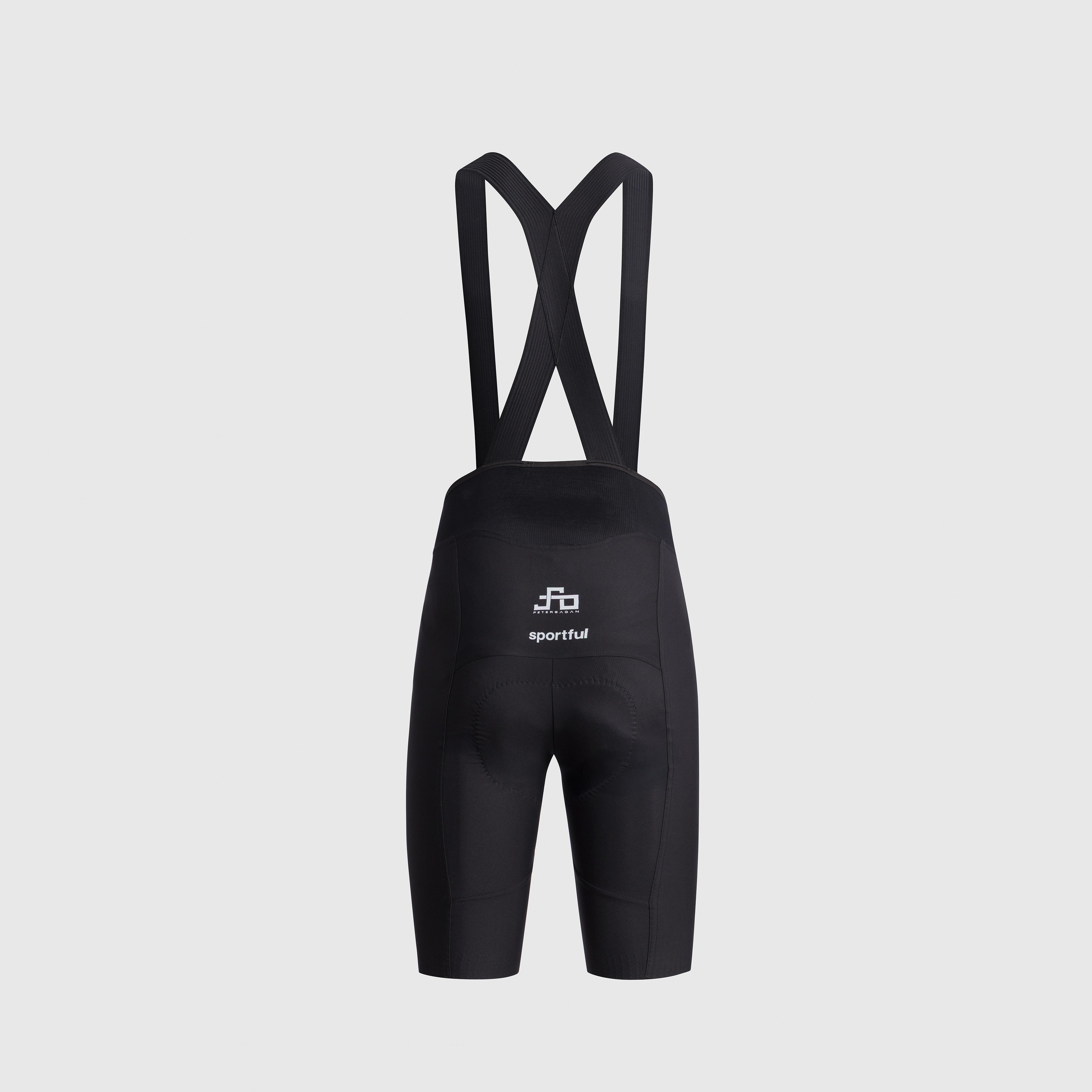 Sagan ltd 2 bibshort - black - sagan 10th anniversary - sportful