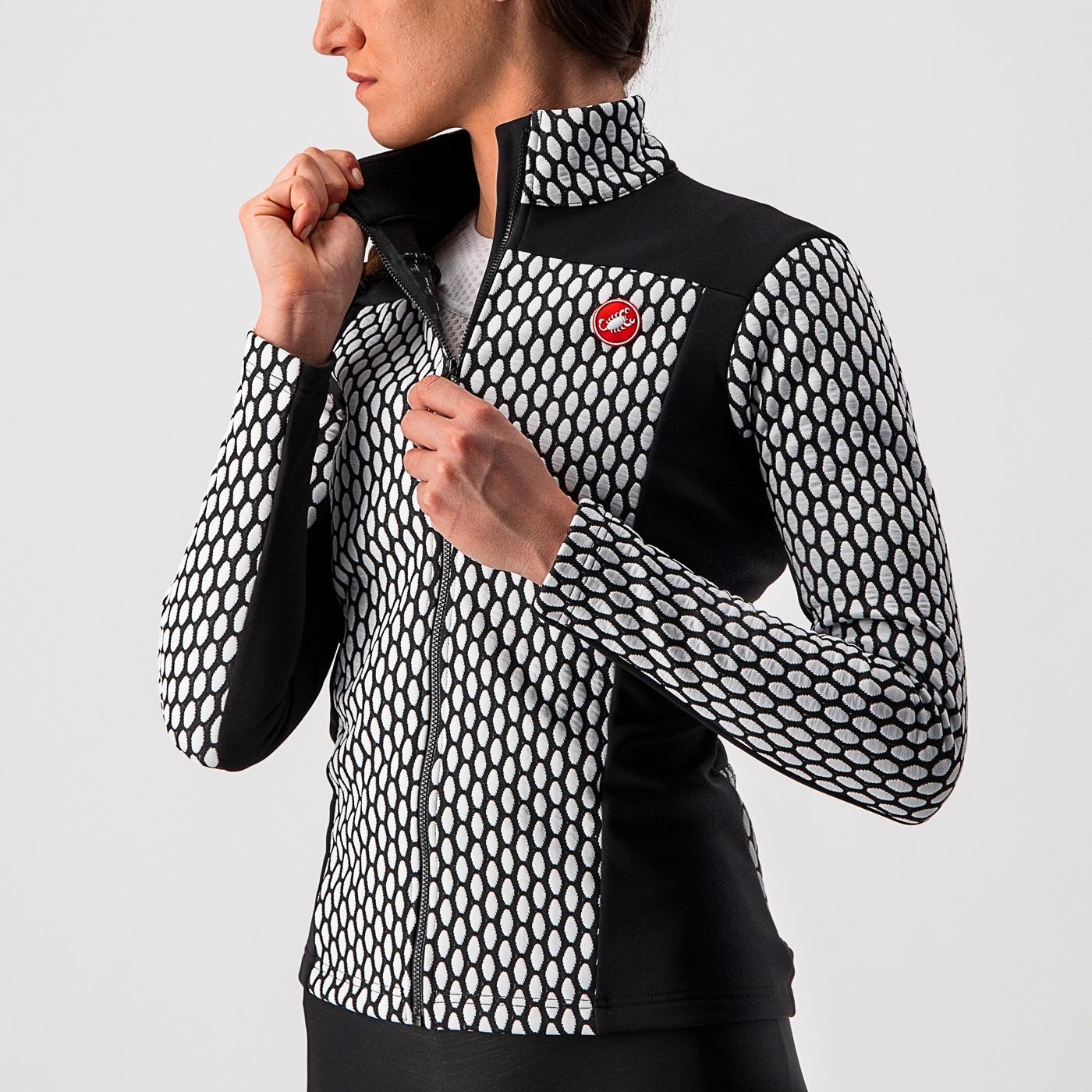 Sfida 2 jersey fz - black/white - castelli