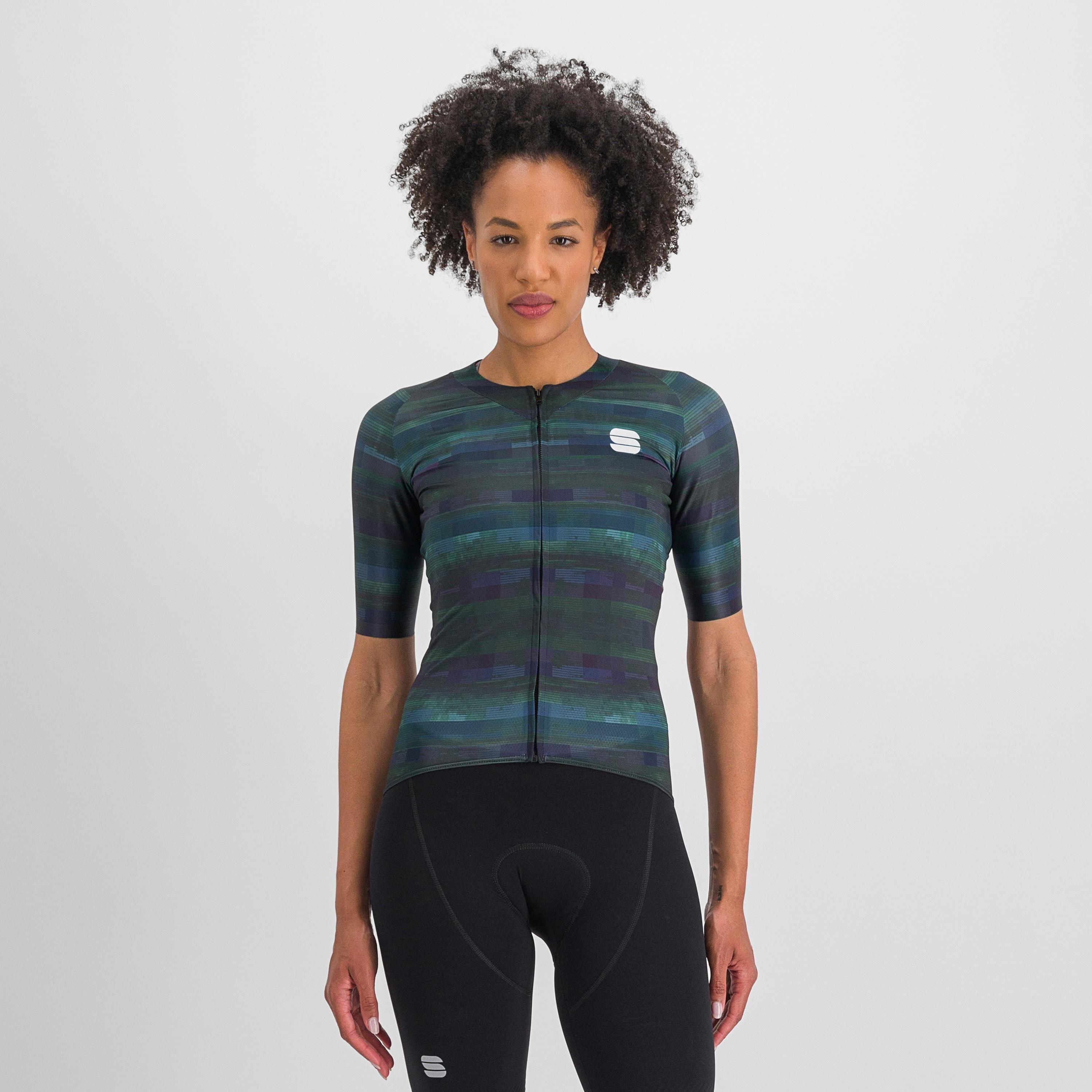 Glitch w bomber jersey - multicolor black - sportful