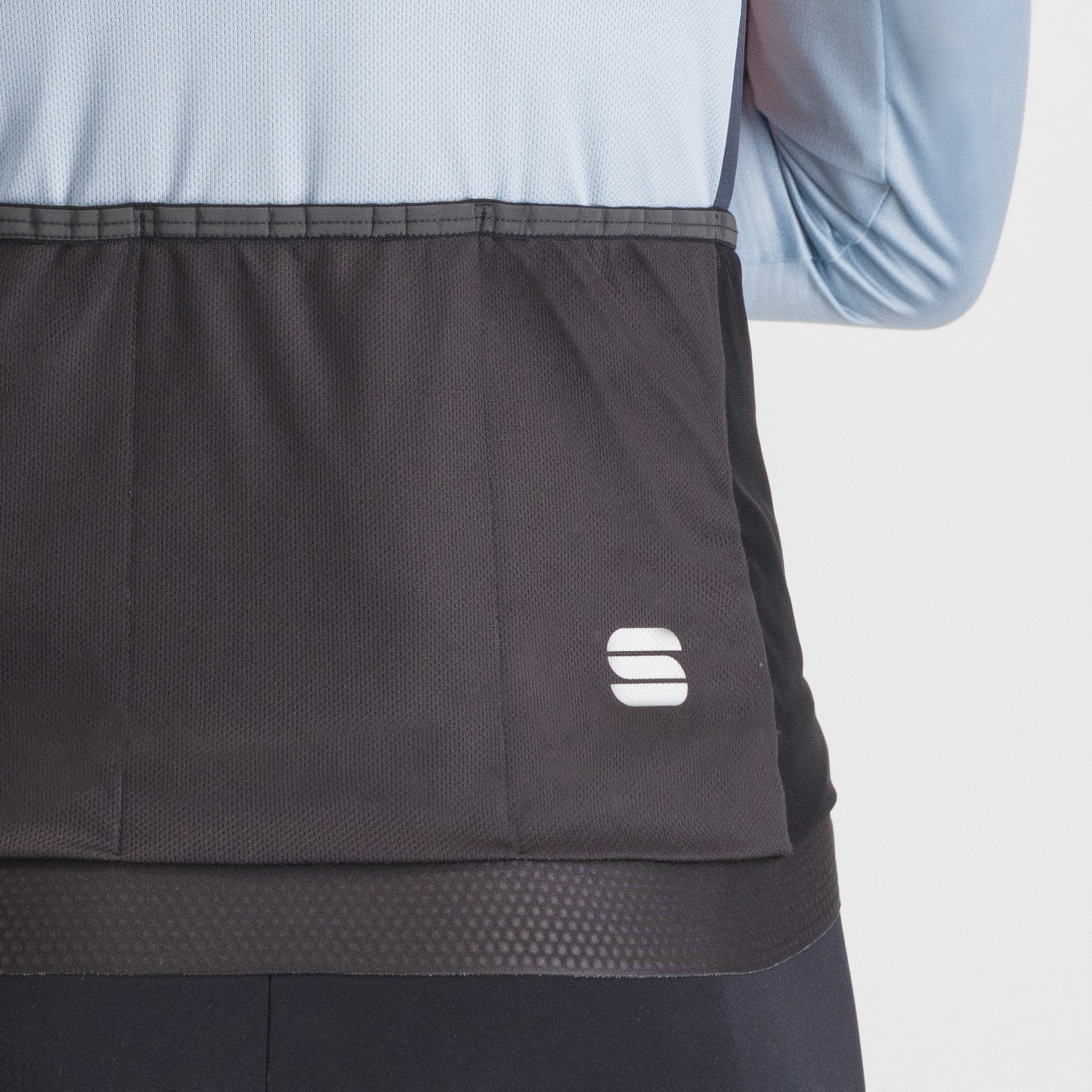 Breakout supergiara w thermal jersey - ice gray teal blu black cedar - sportful
