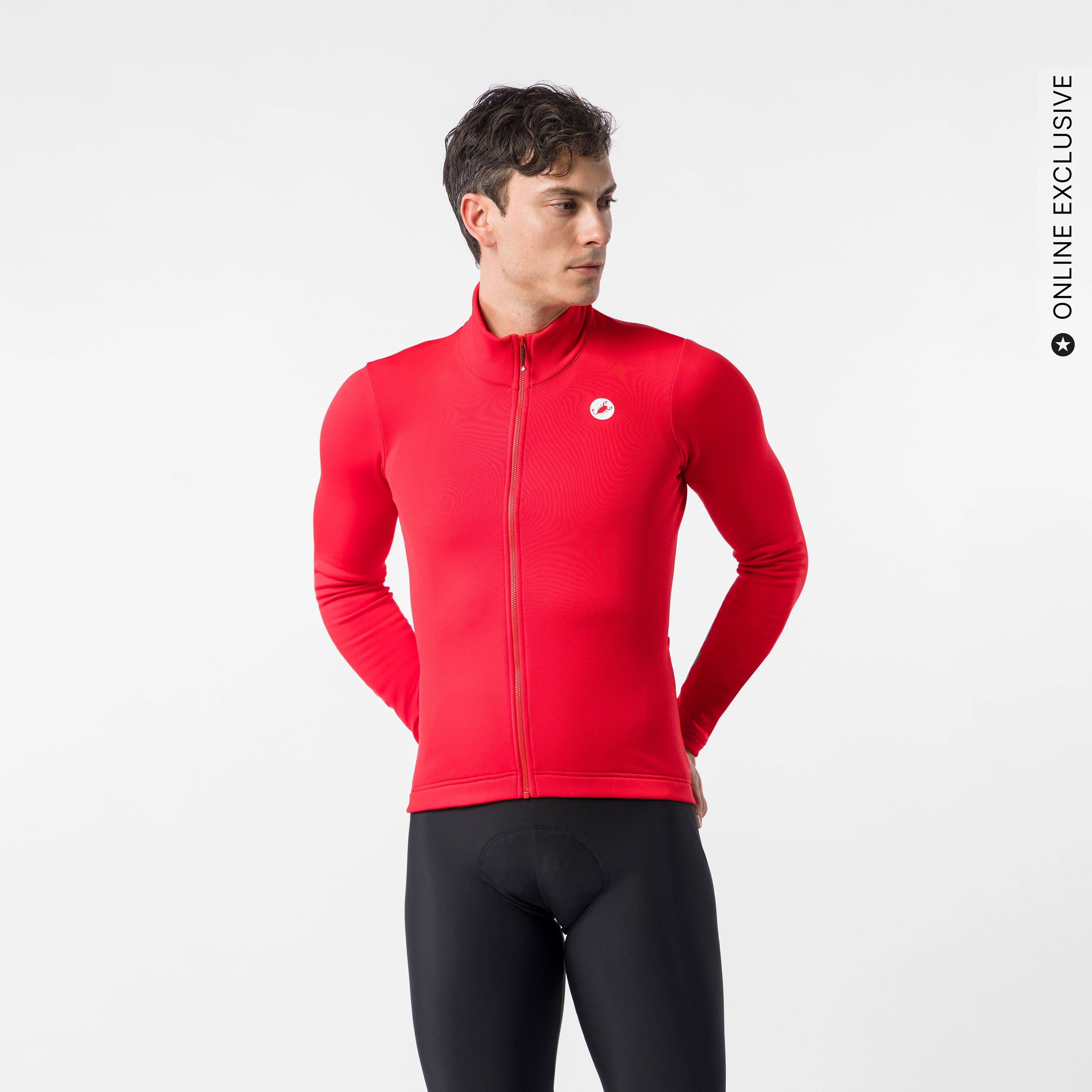 Classifica thermal jersey - red - castelli