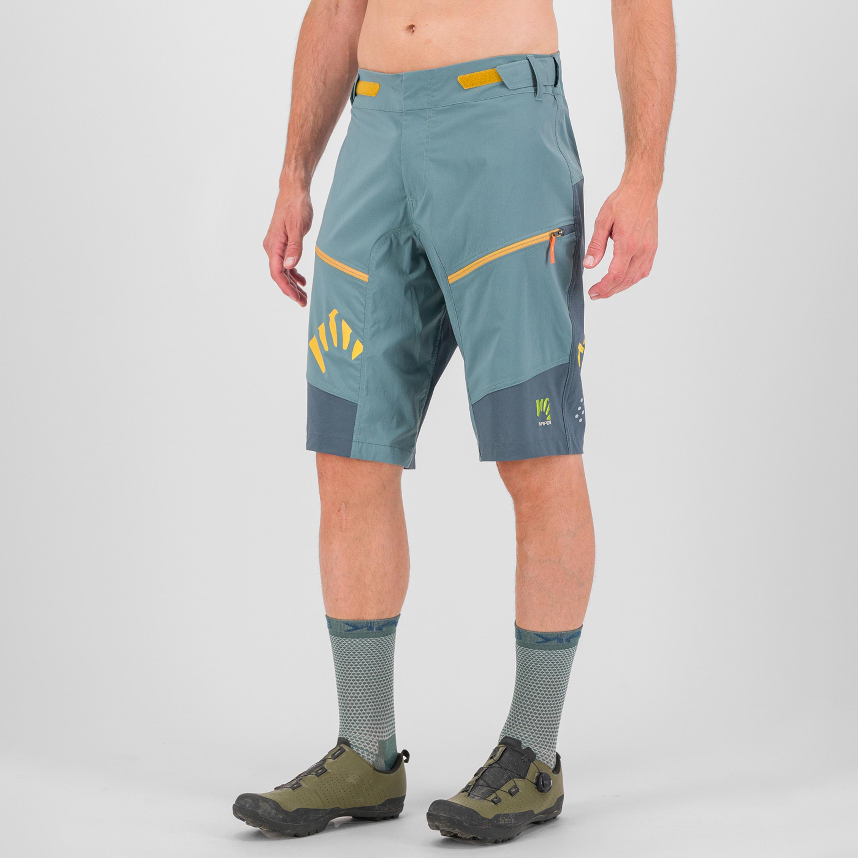 Rapid  baggy short - north atlantic/dark slate/lemo - karpos